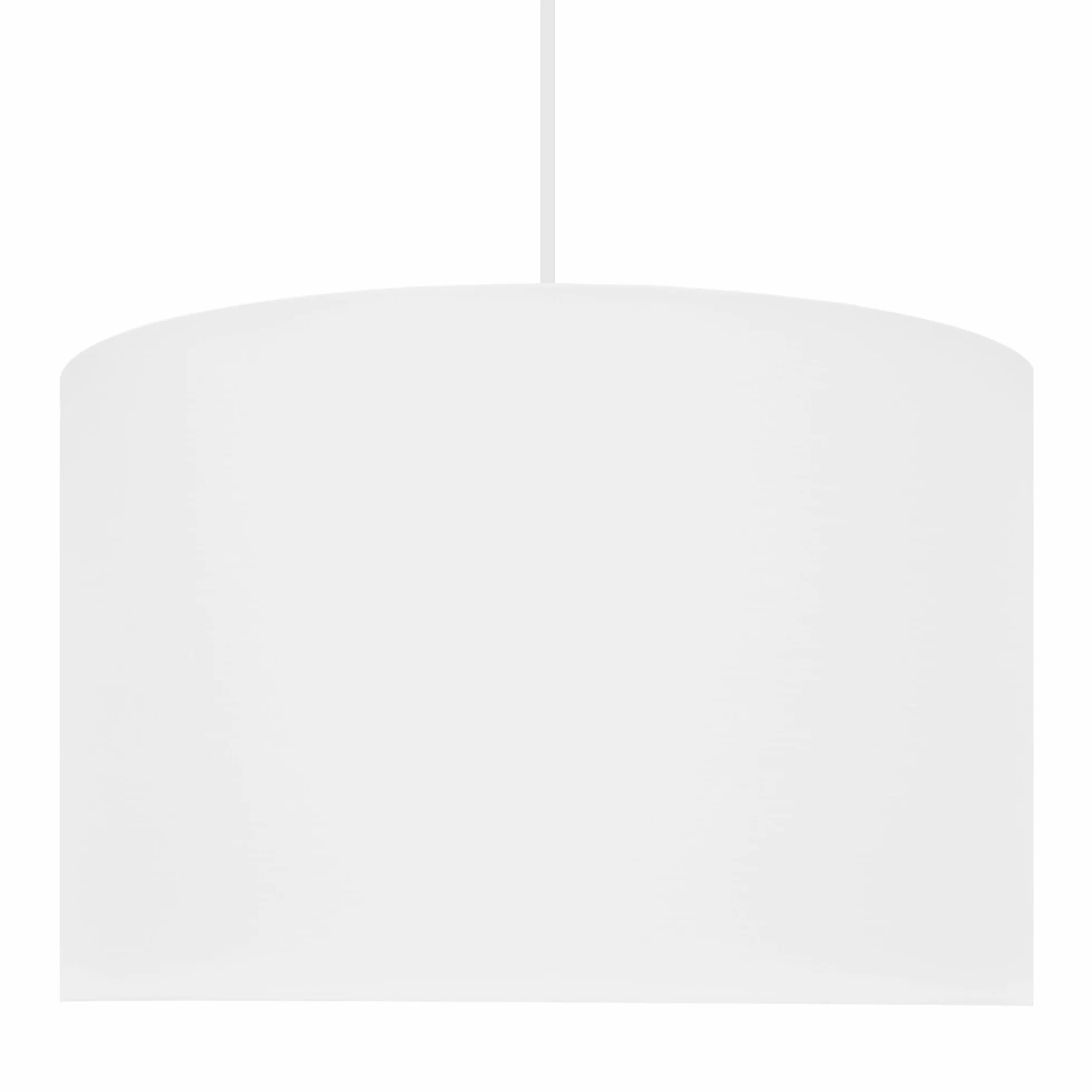 Lampa sufitowa 2xE27, extra dyfuzor światła, duży abażur Ø38cm wykonany z bawełny, lampa wisząca do pokoju dziecięcego, sypialni, salonu, kuchni, biura, wyprodukowano w Polsce