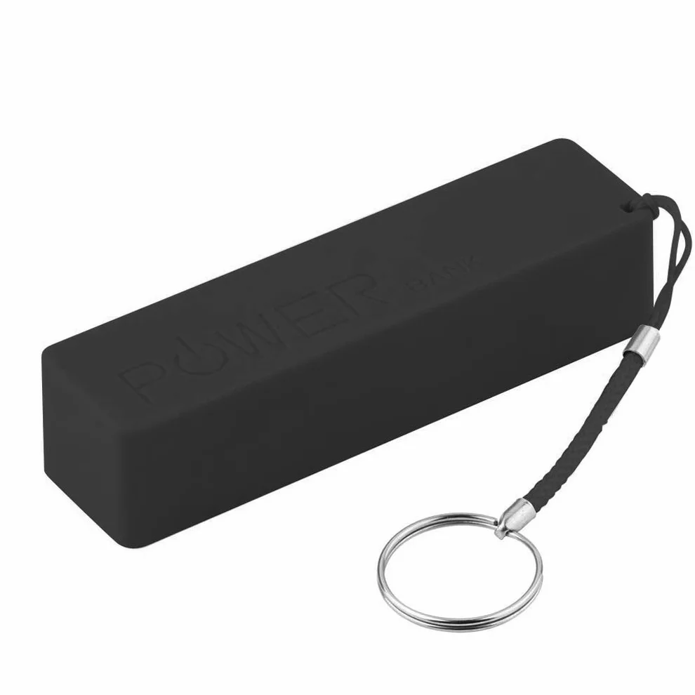 Power Bank USB 18650, Etui na Baterie Zestaw Ładowania Czarny