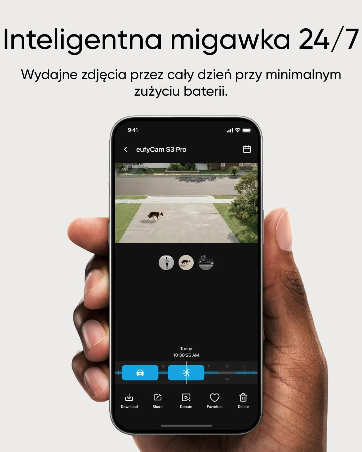 eufyCam S3 Pro zestaw 2 kamer, kamera zewnętrzna 4K z panelem słonecznym, wizja nocna MaxColor, Forever Power 2.0