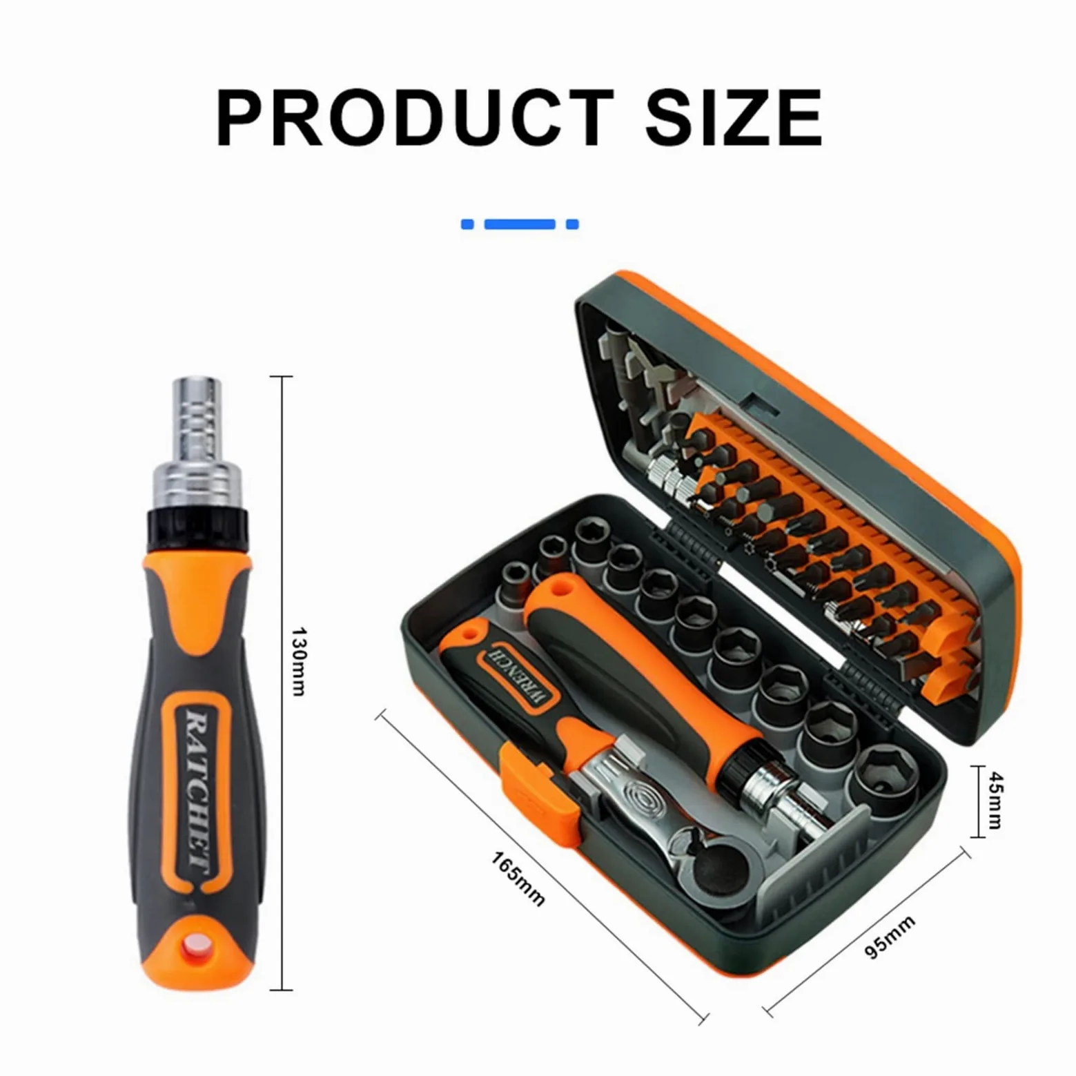 Generic Zestaw wkrętaków 38 w 1 Zestaw wkrętaków magnetycznych z grzechotką Zestaw naprawczy do telefonu Laptop Tool