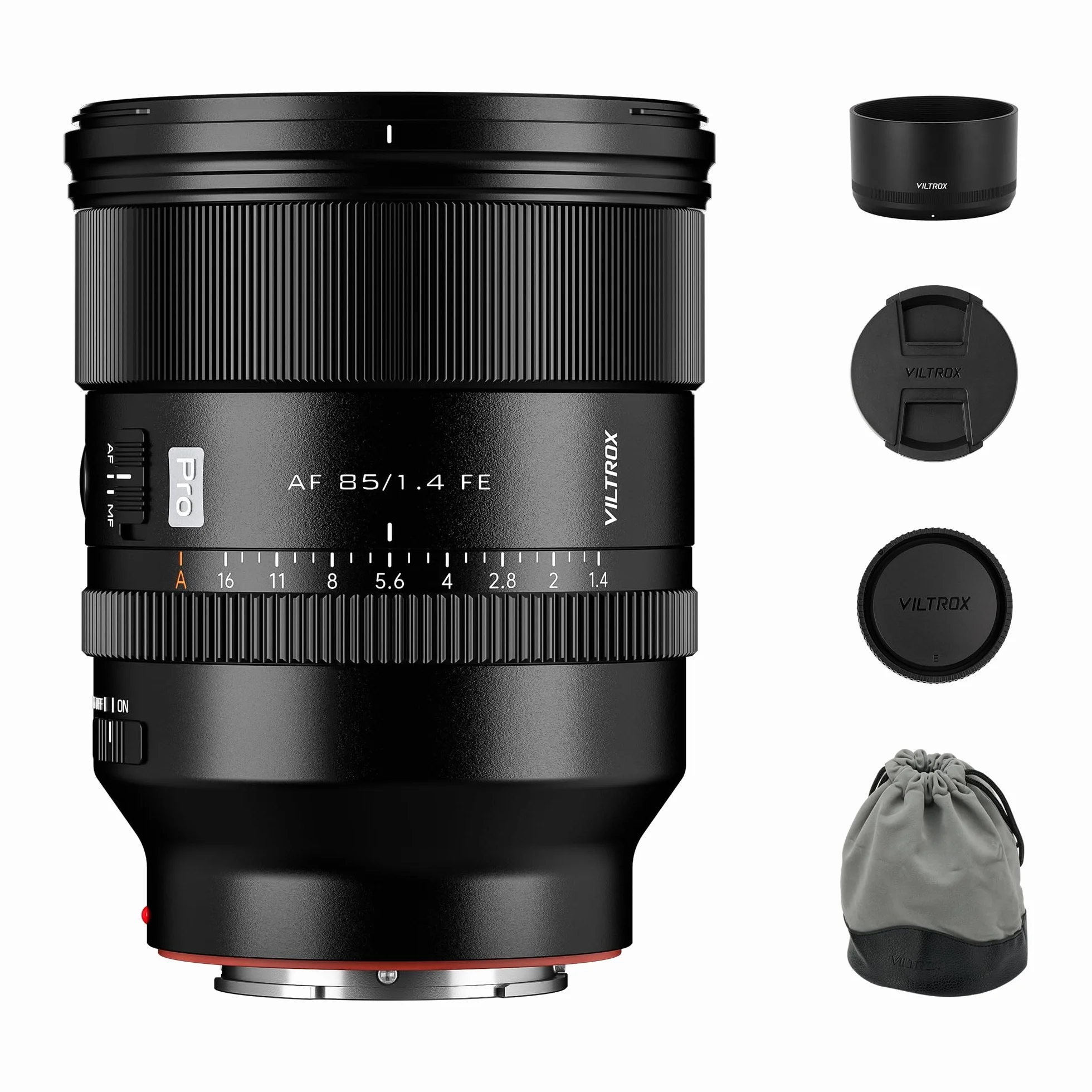 VILTROX AF 85 mm F1.4 Pro FE Full Frame Sony E Obiektyw portretowy z autofokusem