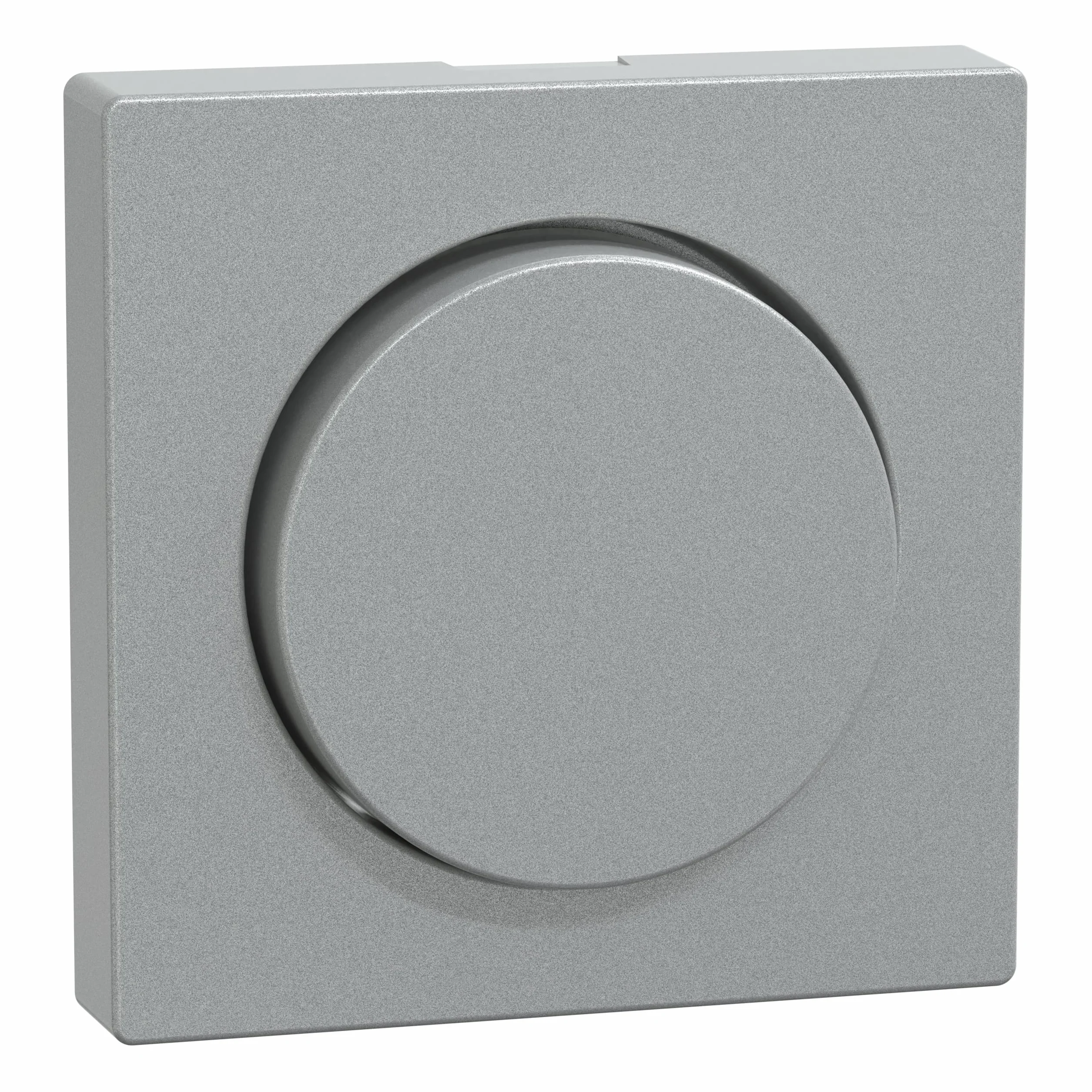 Schneider Electric 1563889 Merten System M płyta centralna z pokrętłem, ściemniacz obrotowy, wkładka ściemniacza obrotowego, aluminium, MEG5250-0460, 1 x