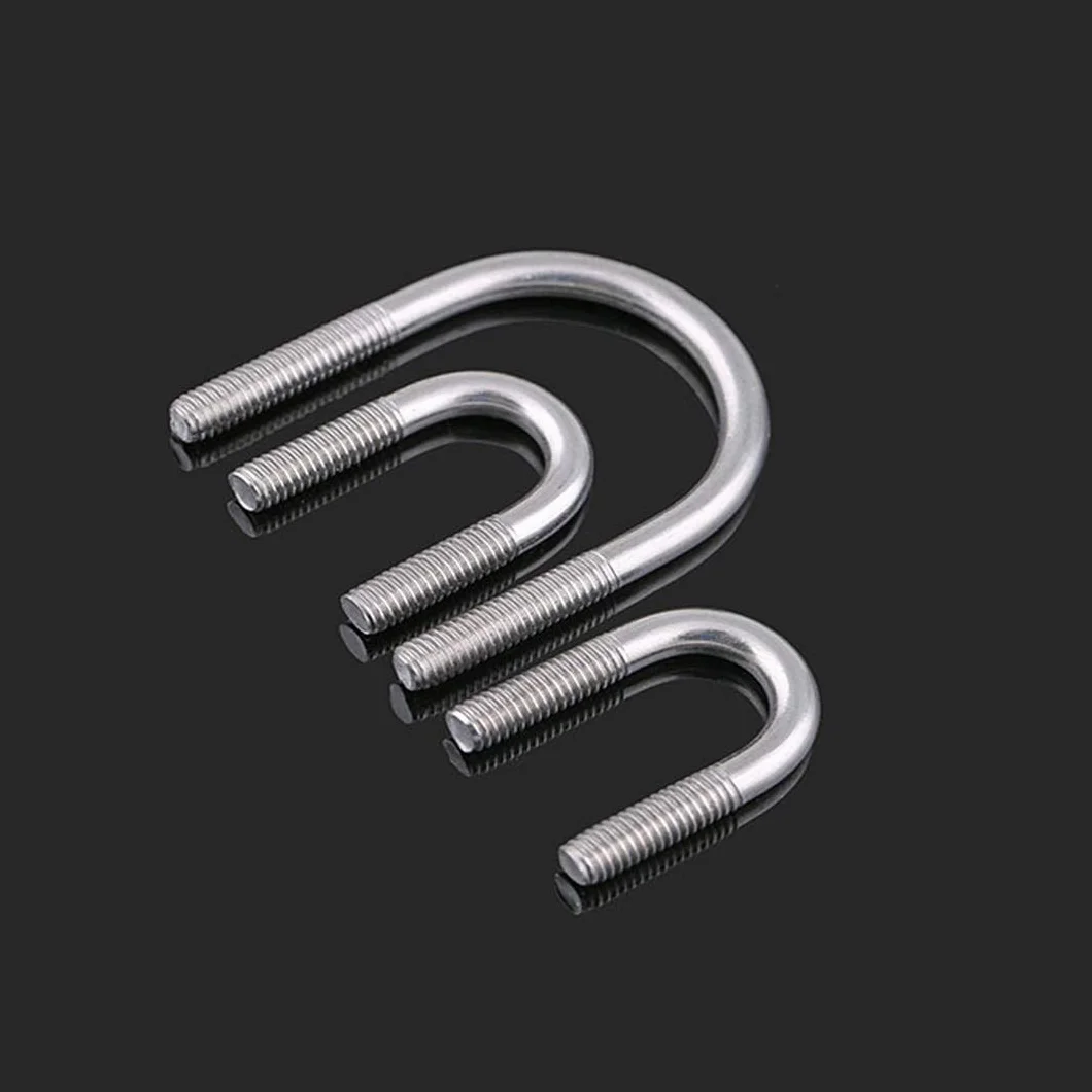 M6 U-Bolt - 304 U-Bolt ze Stali Nierdzewnej z Mocowaniem Nakrętek