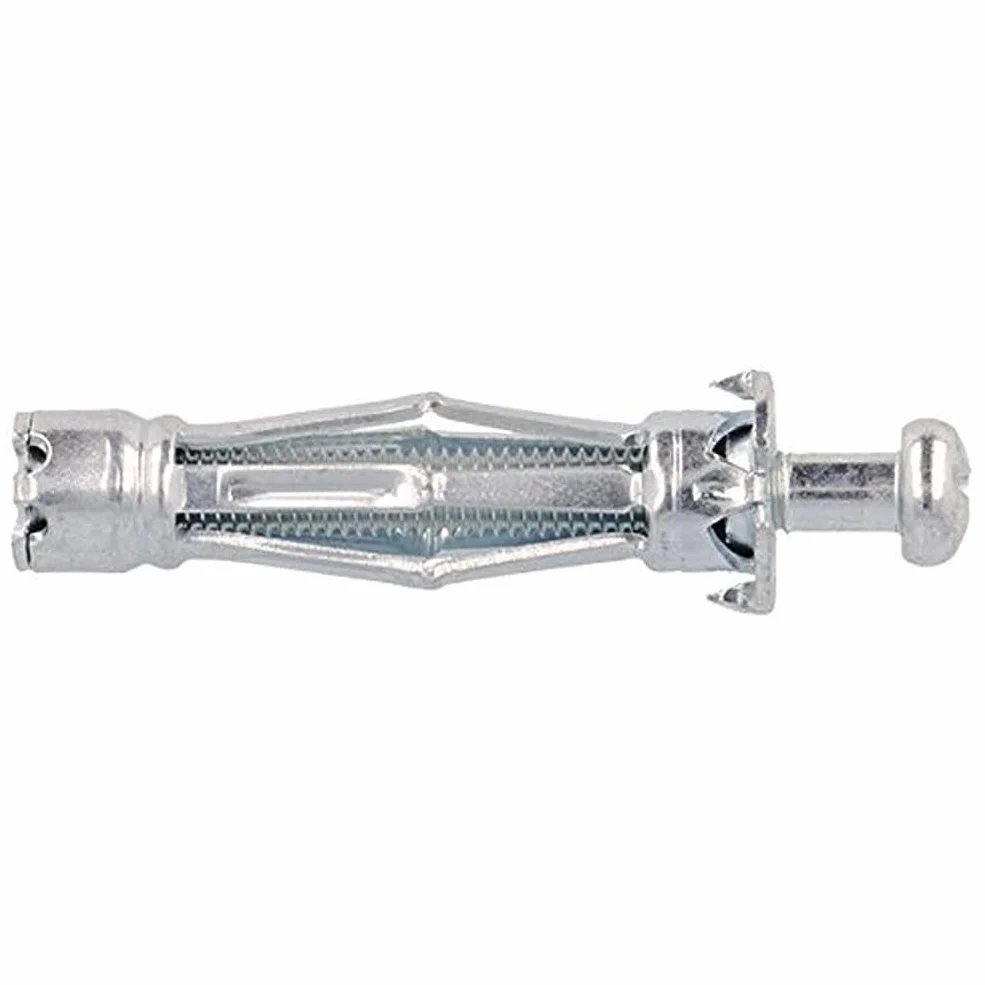 Molly M16006-XJ kołki metalowe ze śrubami M5 Ø 5 x 36 mm, szare, 10 sztuk