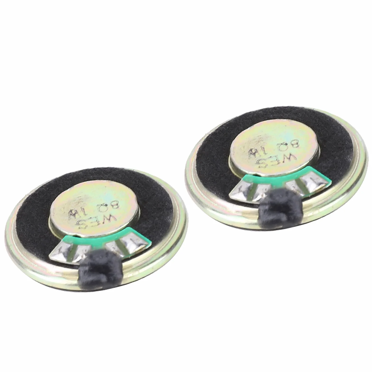Mikrogłośnik 8ohm 1W 28mm Okrągły Mini Głośnik Tubowy Zielony