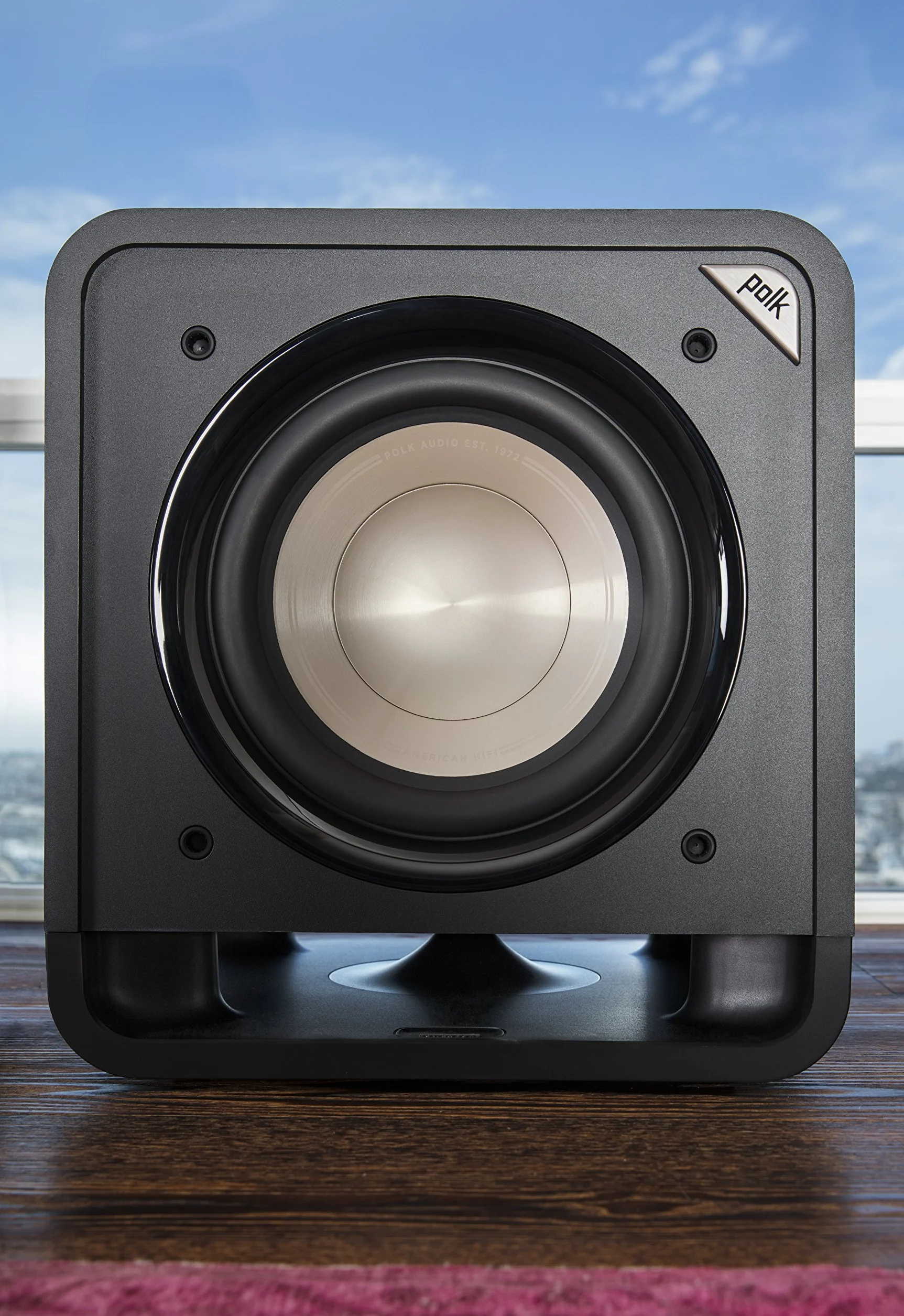 Polk Audio HTSSUB10BK Aktywny Subwoofer Do Kina Domowego, Czarny, 200 W