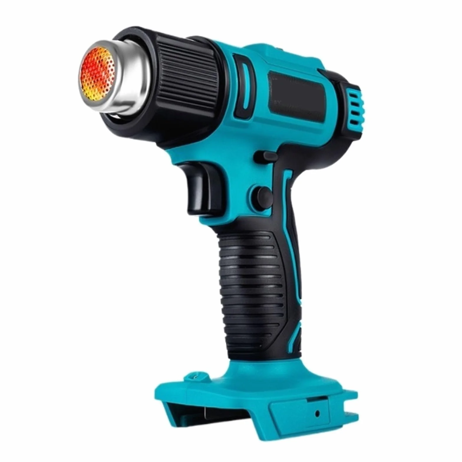 550℃ Wiatrówka O Mocy 2500 W 2 Biegi Prędkość Wiatru 6 Biegów Opcjonalny Wyświetlacz LED Bezprzewodowa Opalarka Na Akumulator 18 V Silnik O Wysokiej WydajnośCi(0 Battery option 1)
