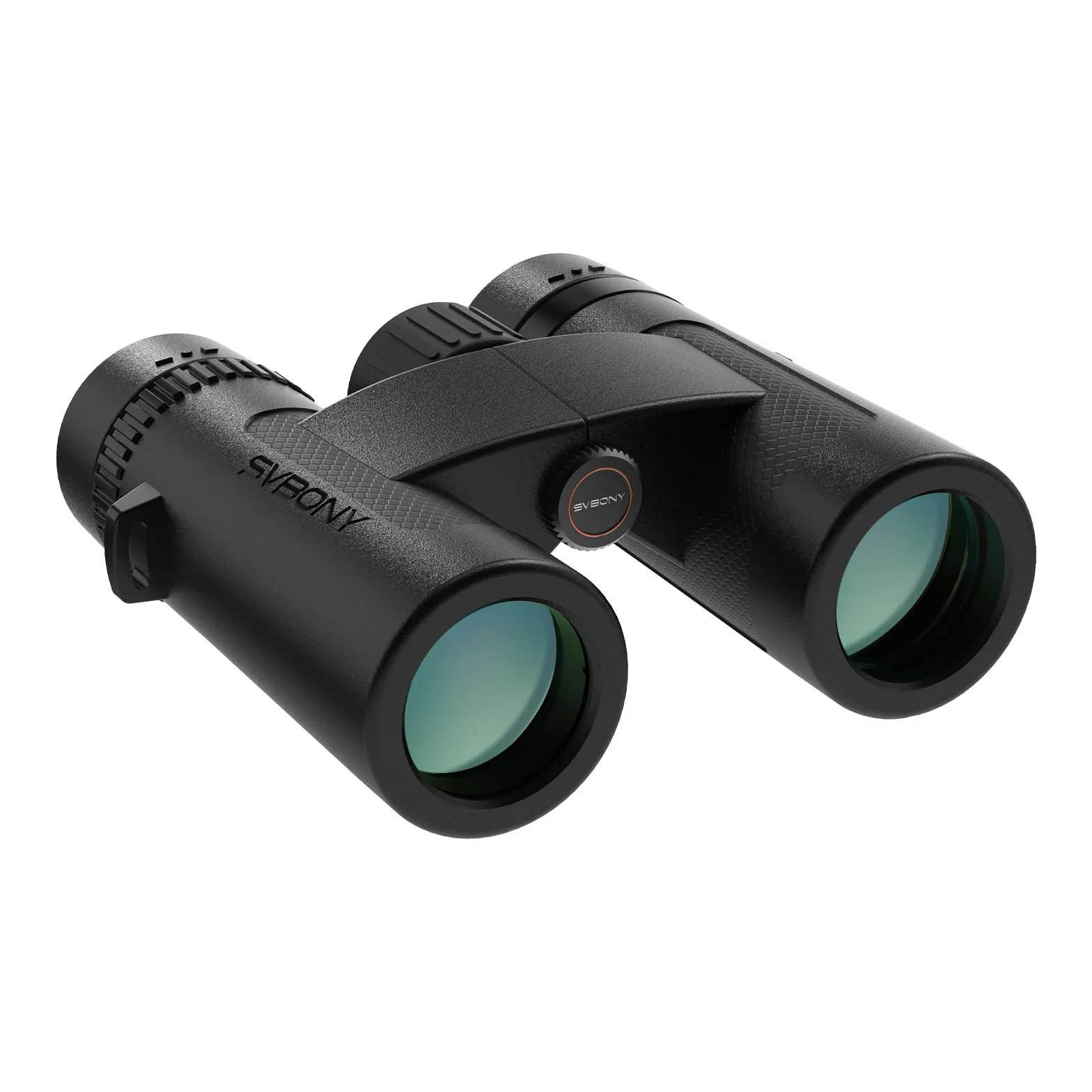 Svbony Ulepszona SV202 8x32 ED Lornetka, Soczewka BAK4 Prism FMC, IPX7 Wodoodporność, Korekcja Fazy, Powłoka Dielektryczna Prism, Szerokokątny Obiektyw dla Dorosłych, Obserwacja Ptaków, Czarna