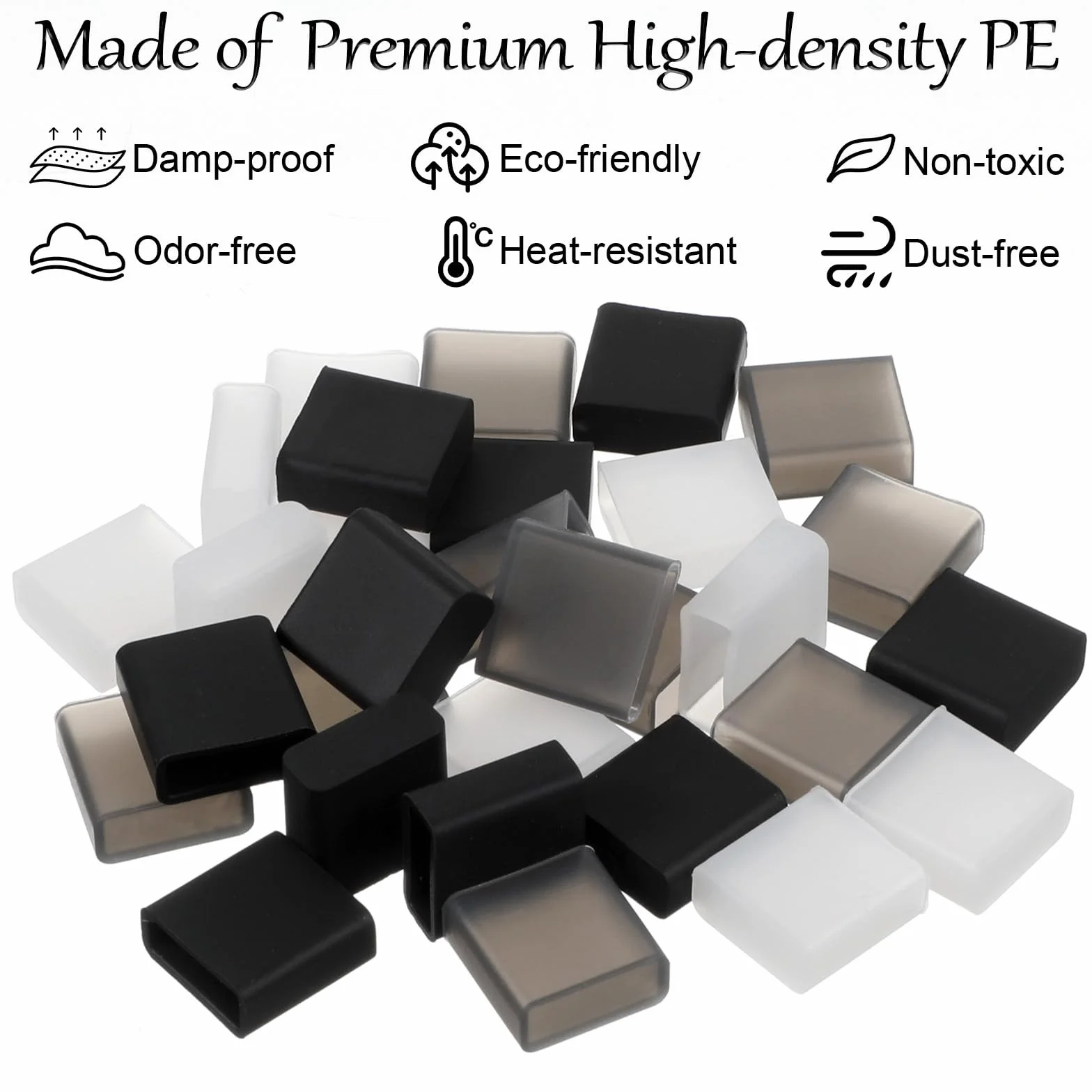 Nasadka ochronna USB, 30 sztuk, pyłoszczelna wtyczka USB-A, ochrona przed kurzem