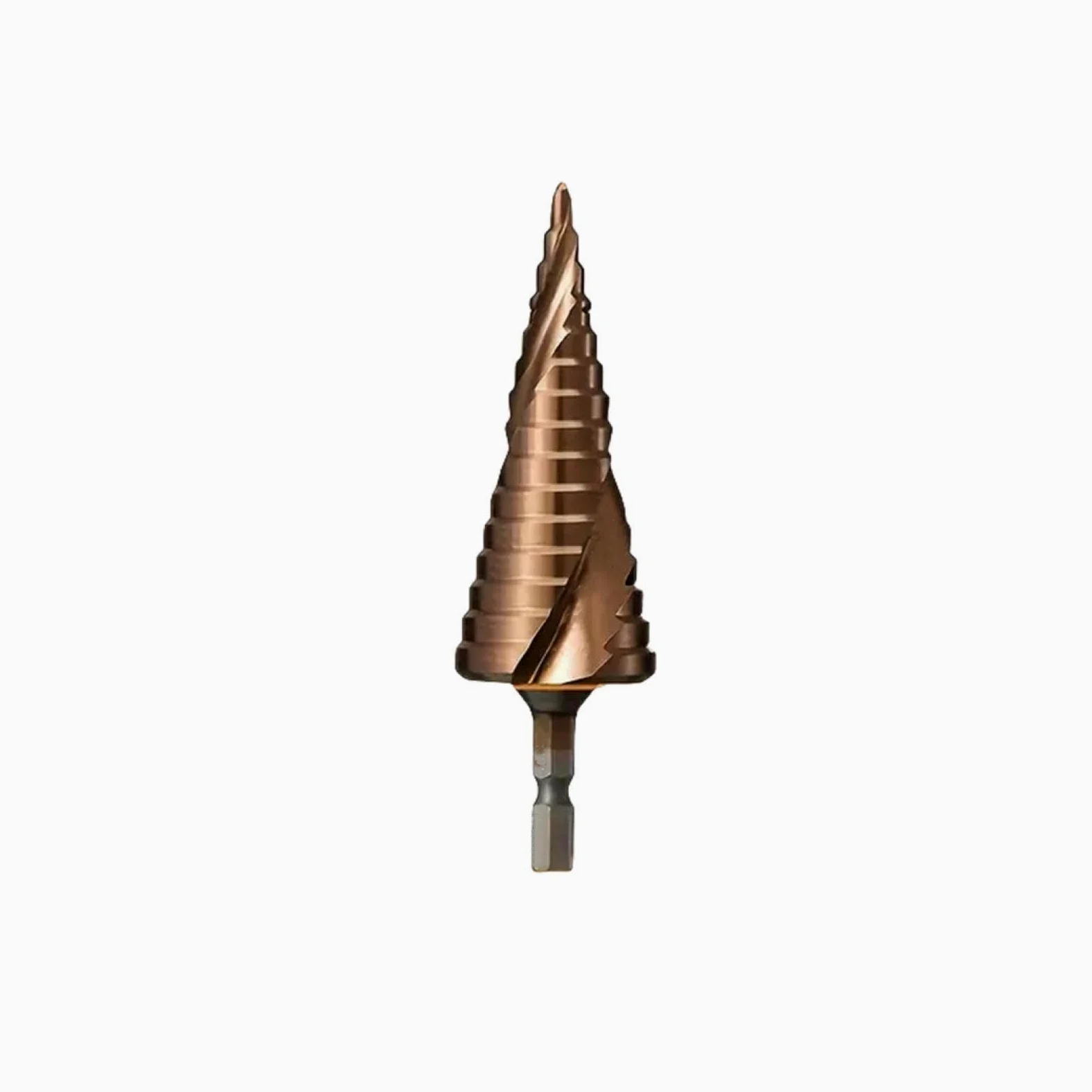4-12/4-20/4-32mm M35 Kobalt Wiertło stopniowe stożkowe HSS-co Wiertło HSS spiralne Rowek trójkątny Trzonek do stali nierdzewnej (4-32MM)