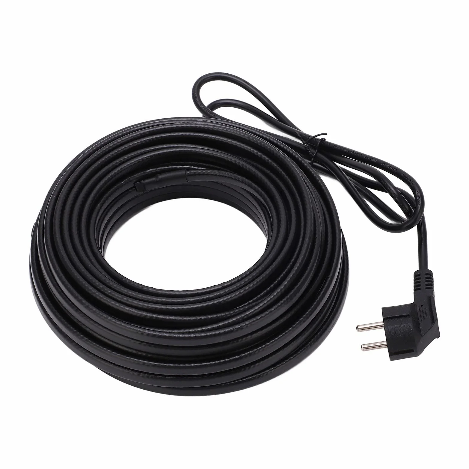 Przewód Grzejny, Elektryczny Przewód Grzejny Proste Okablowanie o Długości 20 Metrów z wtyczką do Rur Metalowych PVC PEX (Wtyczka UE 220 V)