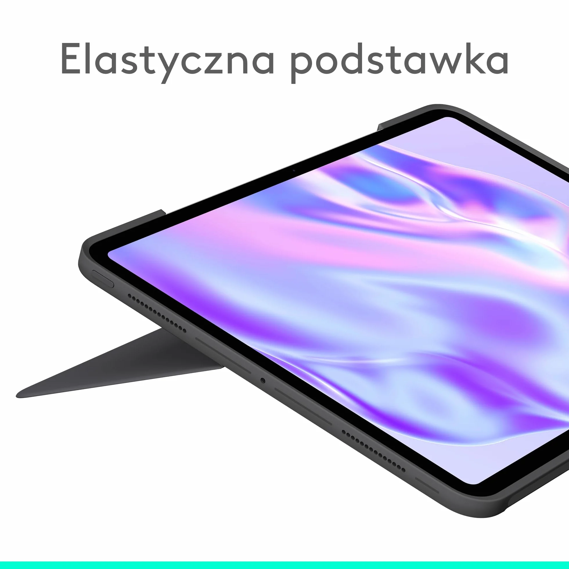 Logitech Combo Touch Etui z klawiaturą do iPada Pro 13 cali M4 M5 2024 2025 Odłączana podświetlana podstawka Grafit