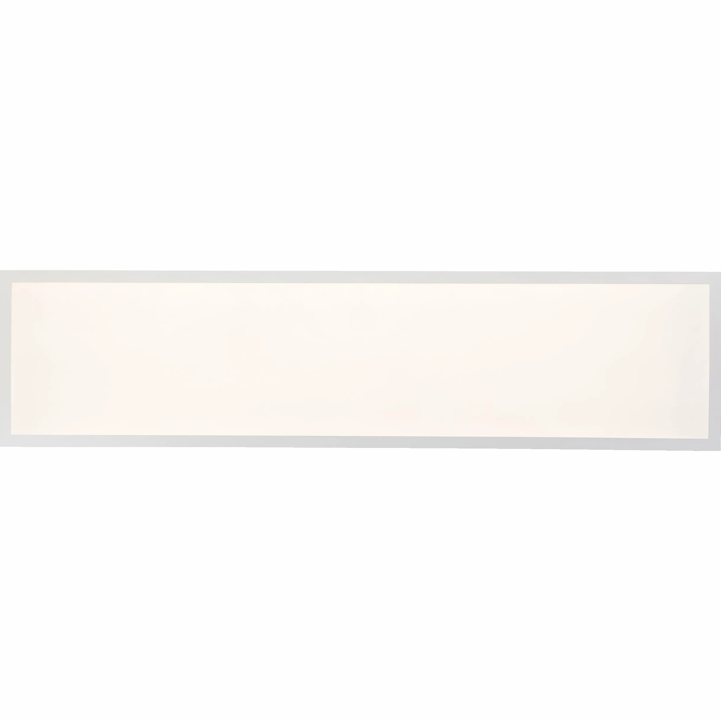 Lightbox Panel powierzchniowy LED Basic | 120 x 30 cm | ponadczasowy panel ścienny i sufitowy z ramą w kolorze białym, neutralnym białym (4000 K) | 4600 lm | do każdego pomieszczenia | z aluminium