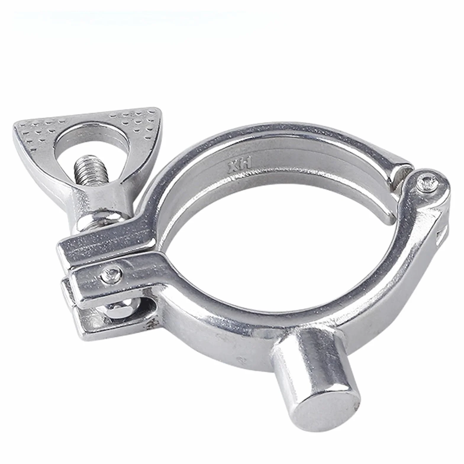 Pasuje do 12,7 19 22 25 27 32 38 42 45 48 51-152 mm OD 304 uchwyt zaciskowy do rur ze stali nierdzewnej (63 mm 2,5 cala) łącznik rurowy