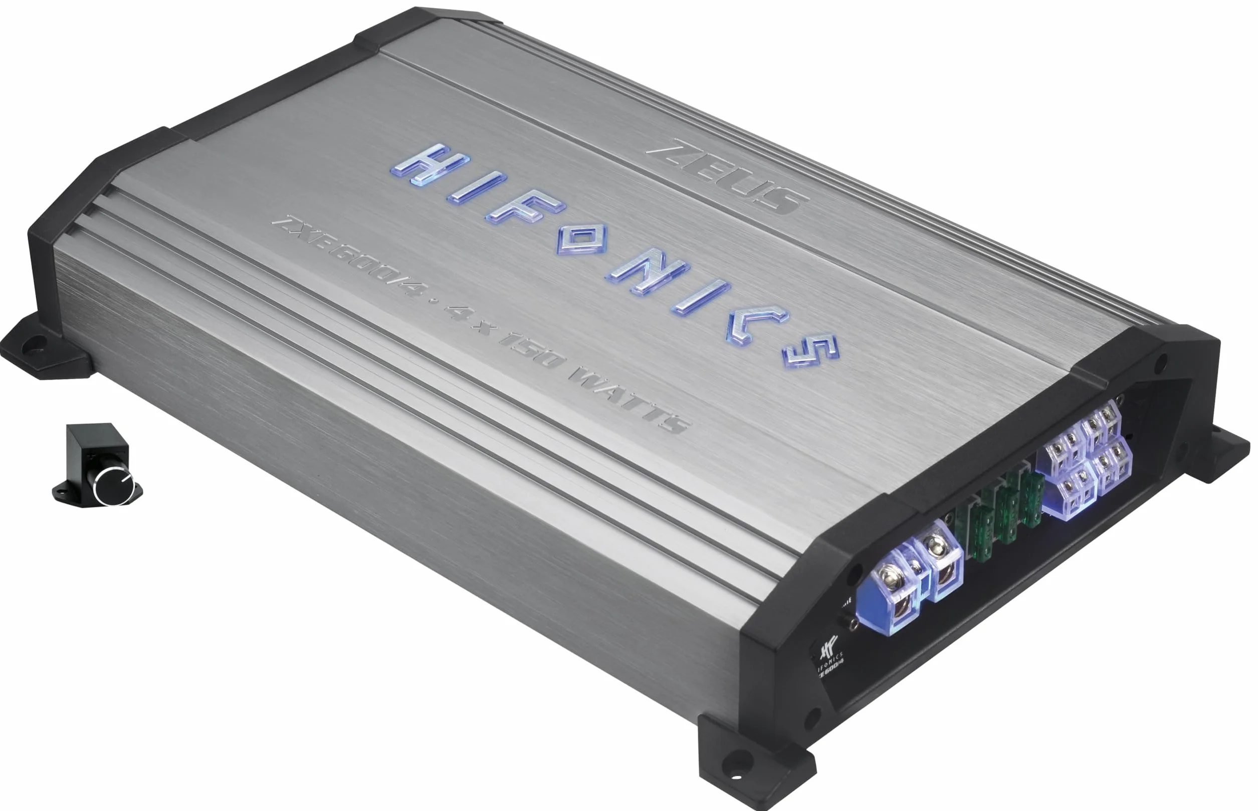 Hifonics ZEUS EVOLUTION ZXE 600/4-4/2-kanałowy wzmacniacz o mocy 1200 W (RMS: 600 W
