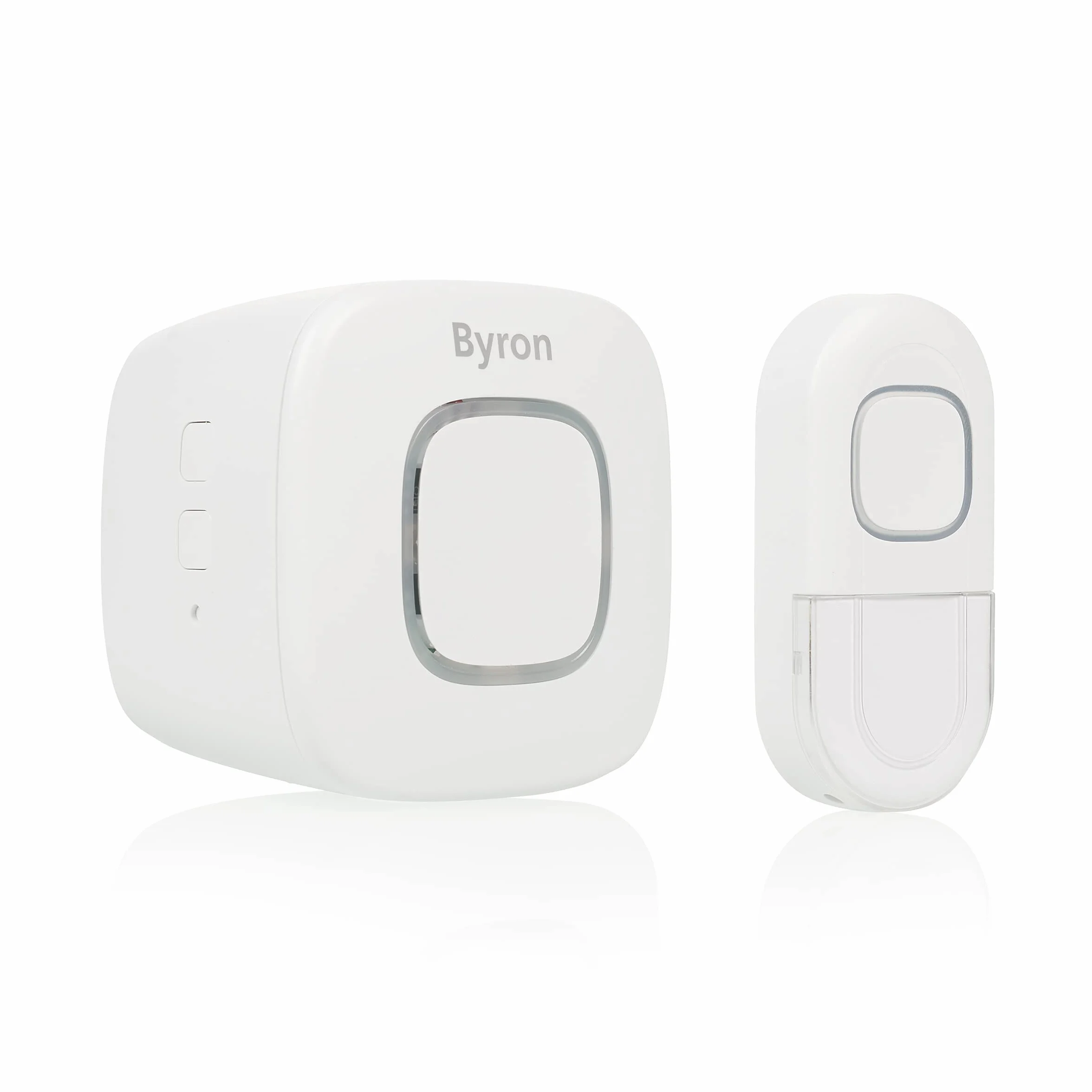 Byron 2 w 1 bezprzewodowy dzwonek i syrena alarmowa/kompatybilna z HomeWizard/przenośny DBY-24721