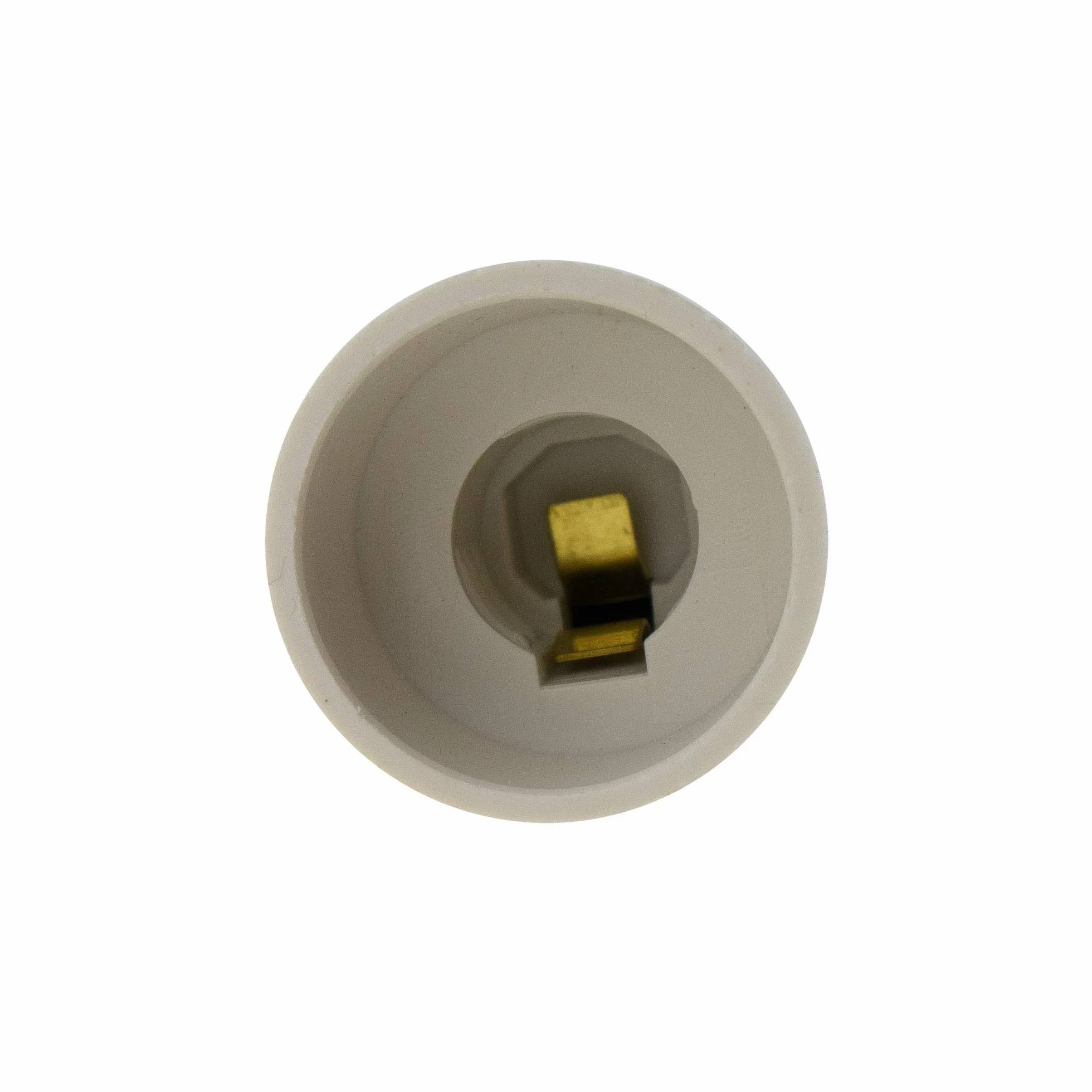 Zestaw 4 szt. – oprawka E27 na oprawie E14 adapter do lampy; adapter do żarówek halogenowych LED i energooszczędnych żarówek, biały, biały