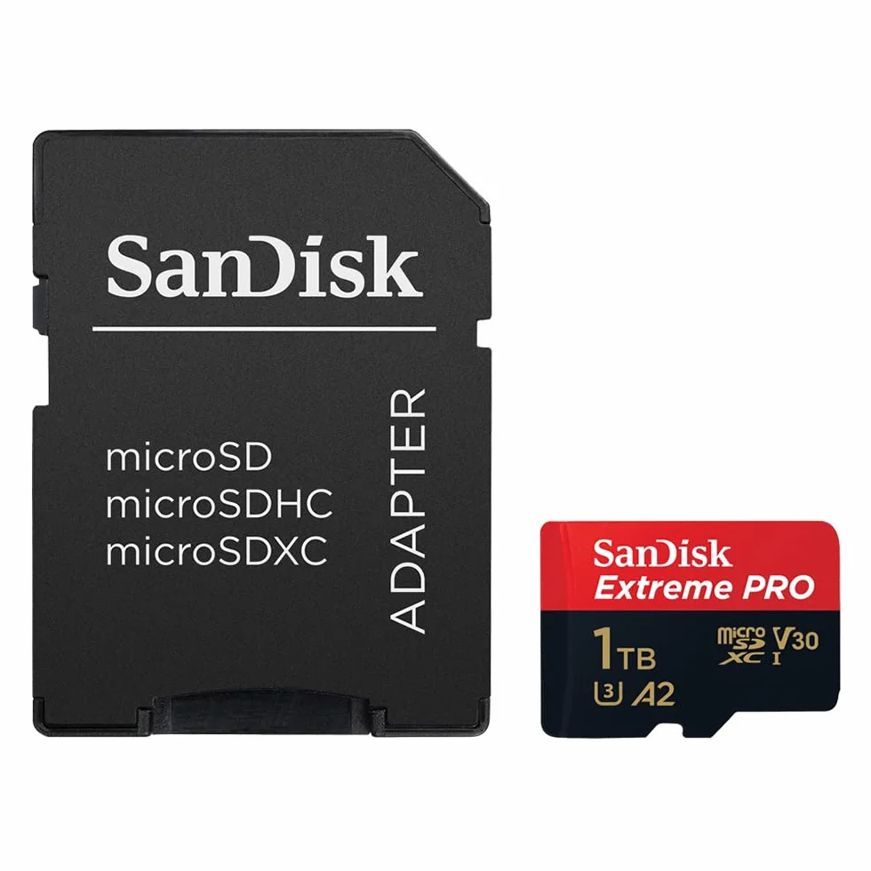 Sandisk Extreme Pro SDSQXCD-1T00-GN6MA Karta Pamięci 1TB Czarny