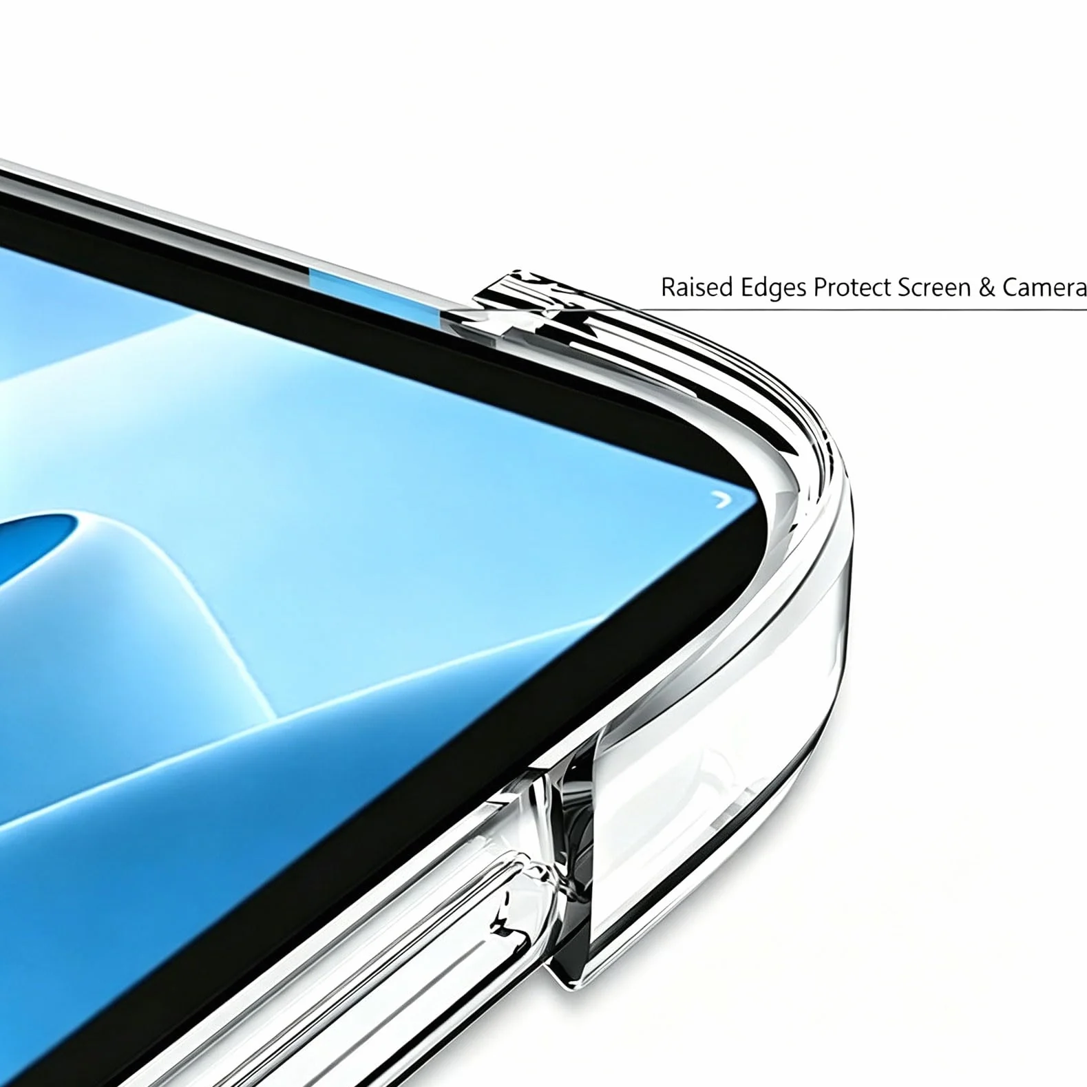 easyBee Etui kompatybilne z Lenovo Idea Tab 11 cali, ultra cienkie, silikonowe, odporne na uderzenia etui ochronne z tworzywa TPU do tabletu Idea Tab 11" - przezroczyste