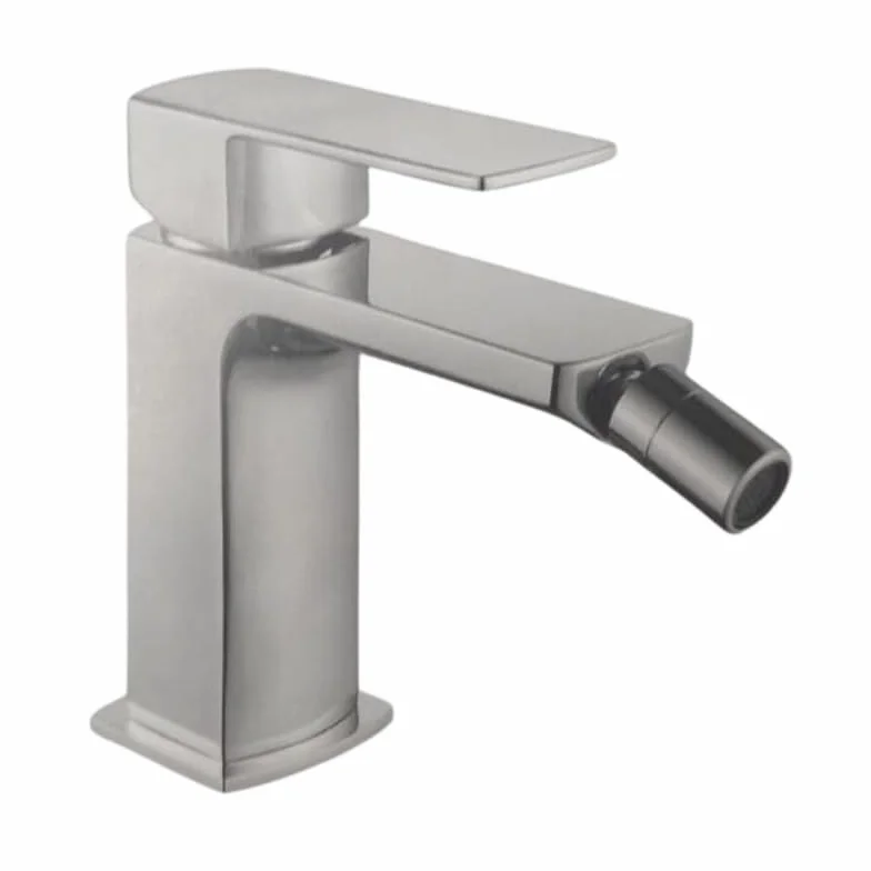 IMPALLI Bidet Bidet Łazienka Kran Z Kran Bidet Kran z kranem Click Clack 1 '' 1/4 elastyczny i zbyt pełny w zestawie bateria bidetowa chromowane wykończenie