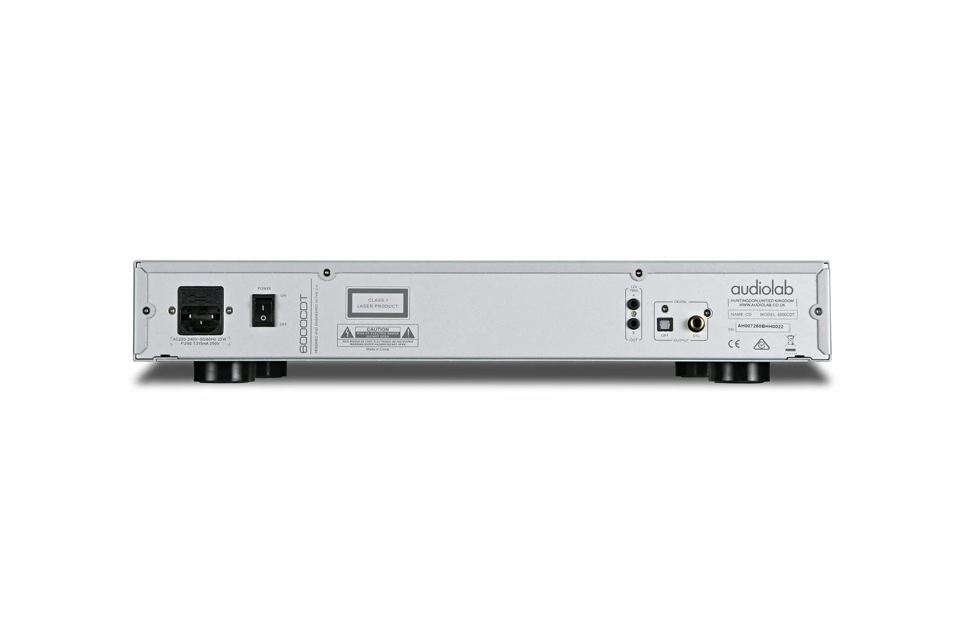 Audiolab 6000CDT odtwarzacz CD srebrny