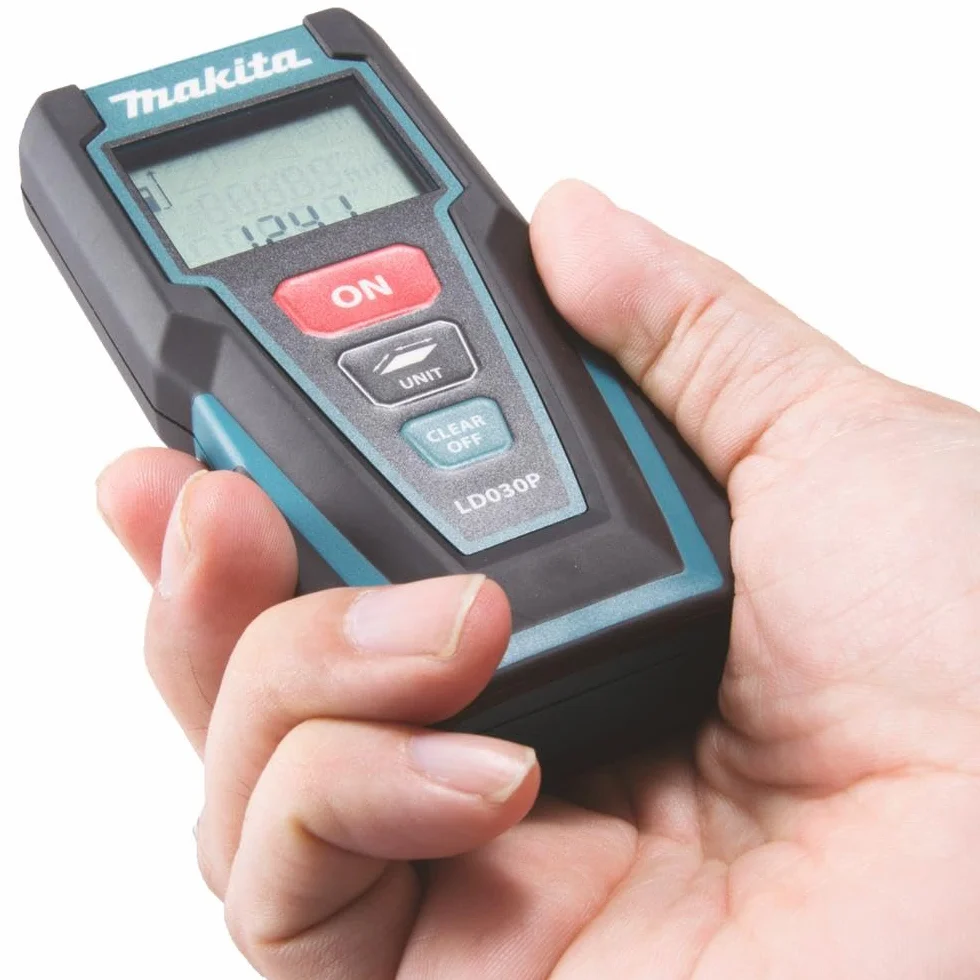 Makita LD030P Dalmierz Laserowy 30 m Niebieski Czarny