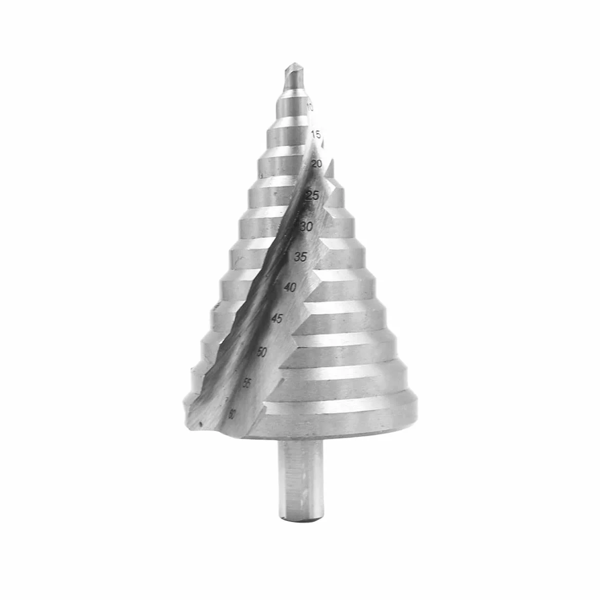 HSS wiertło spiralne o dużej prędkości, wiertło wielootworowe, 6 mm-60 mm, łącznie 12 rozmiarów kroków, cięcie otworów, powiększanie, blacha, PCV, obróbka drewna