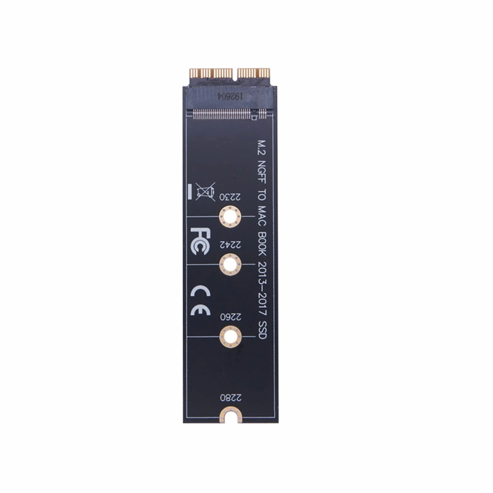 WANGCL Adapter M2 MacBook Air Nvme Pcie Adapter NVME/AHCI SSD, ulepszony zestaw do aktualizacji MacBooka Pro 2013-2015 MacBook Air 2013-2017