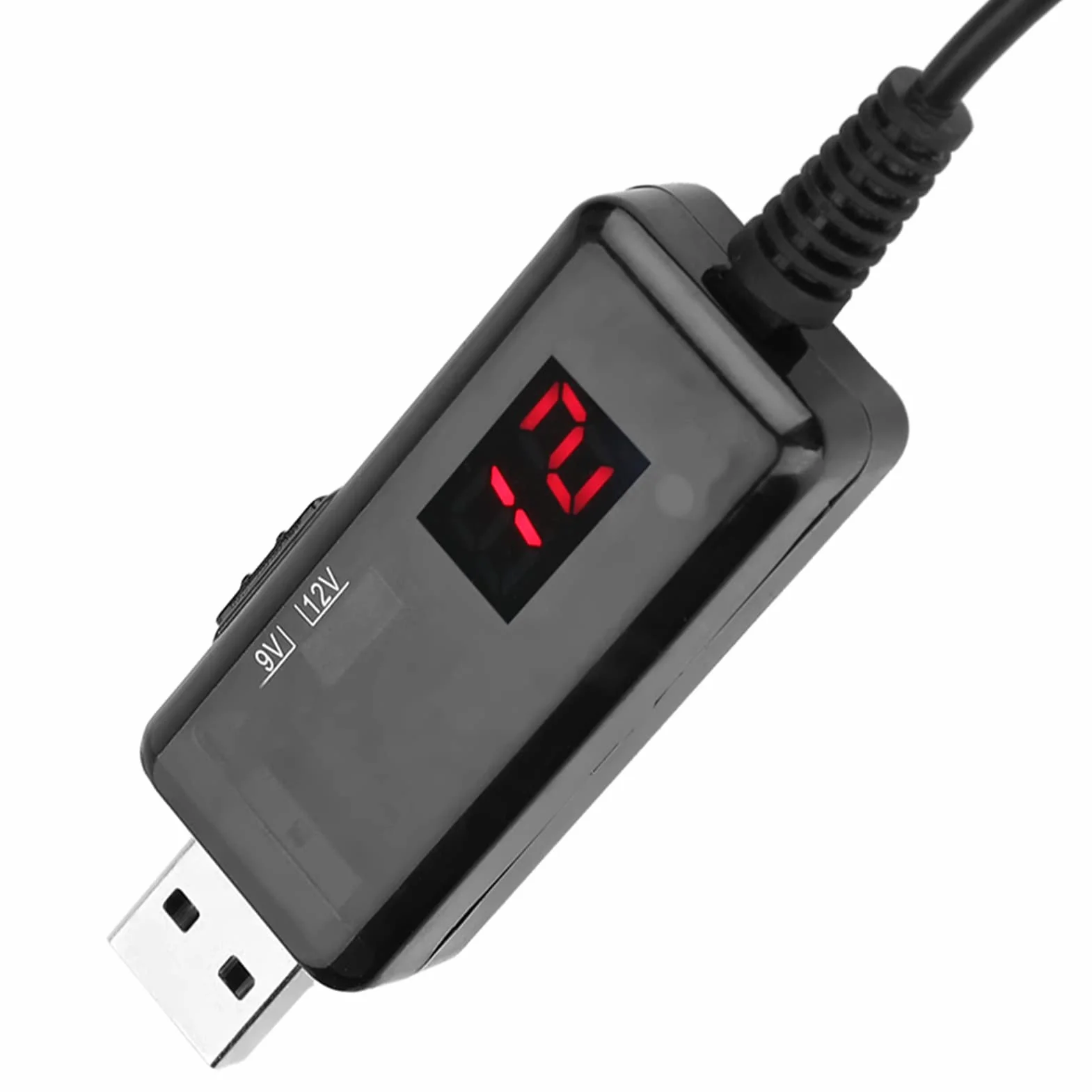 Konwerter napięcia USB 9V-12V DC Boost Converter ze wskaźnikiem LED