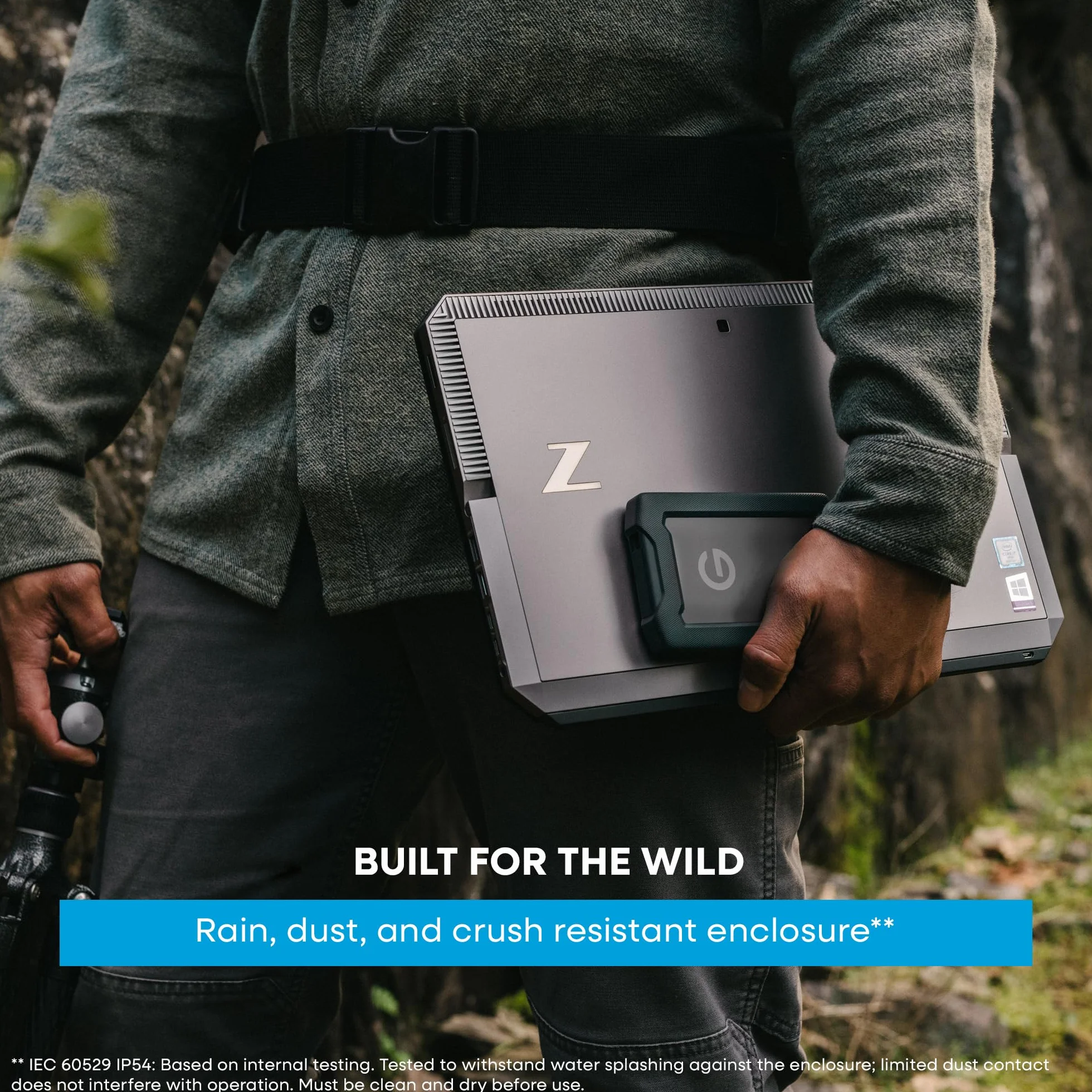 G-DRIVE ArmorATD 6TB, wzmocniony przenośny zewnętrzny dysk twardy, HDD do 130 MB/s, USB-C (5Gbps), USB 3.2 Gen 1, Thunderbolt 3