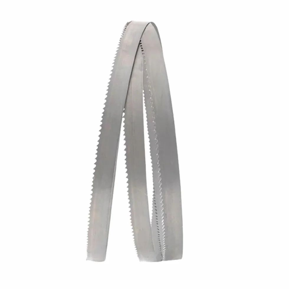 Brzeszczoty taśmowe, Brzeszczoty bimetaliczne 10-14TPI, brzeszczoty taśmowe M42 o wielu długościach, 13 mm, 1/2 cala, ostre brzeszczoty taśmowe do twardego drewna i metalu, 1 szt.(2460mm)
