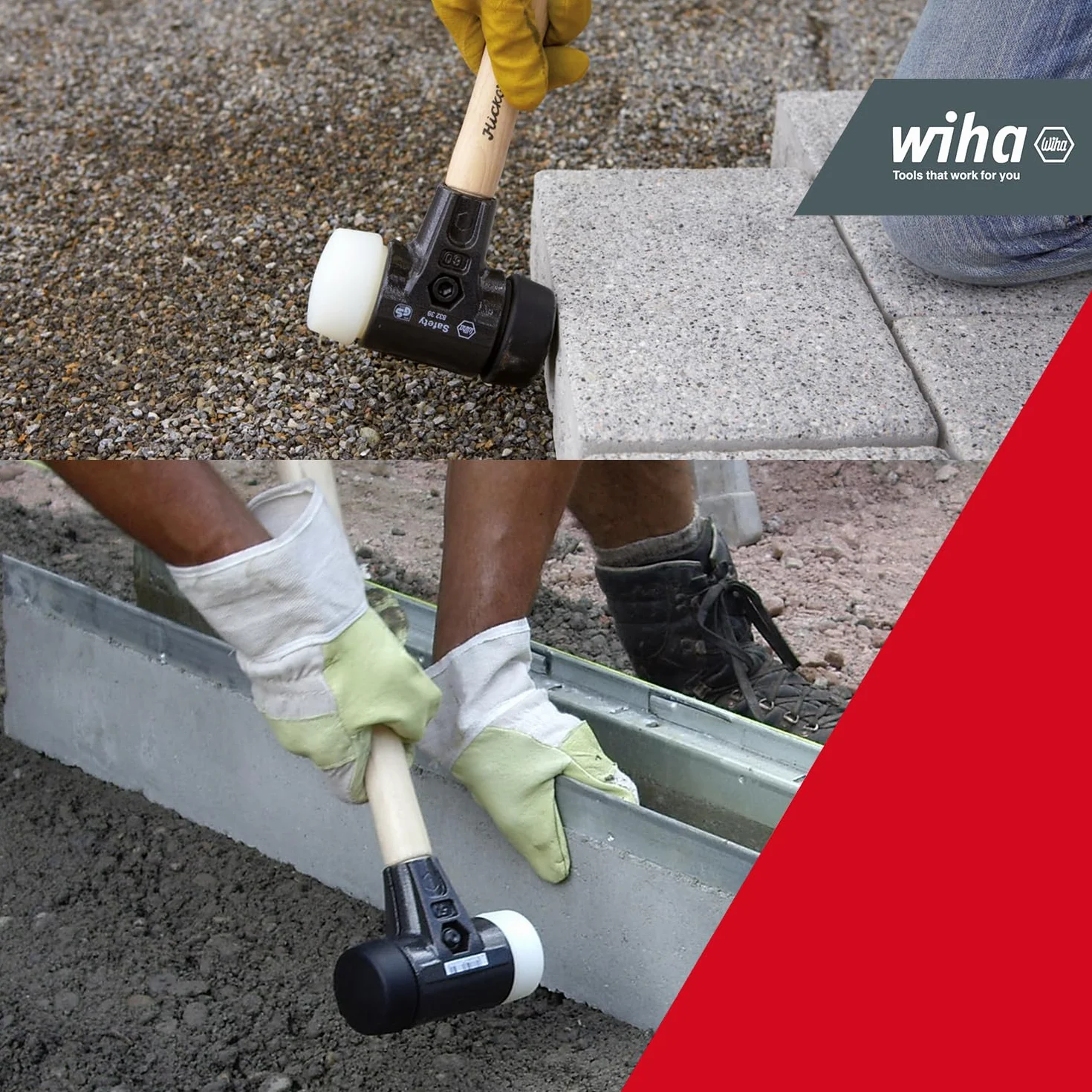 Wiha 44008 seria 832 B8 bezpieczny zestaw młotków miękkich