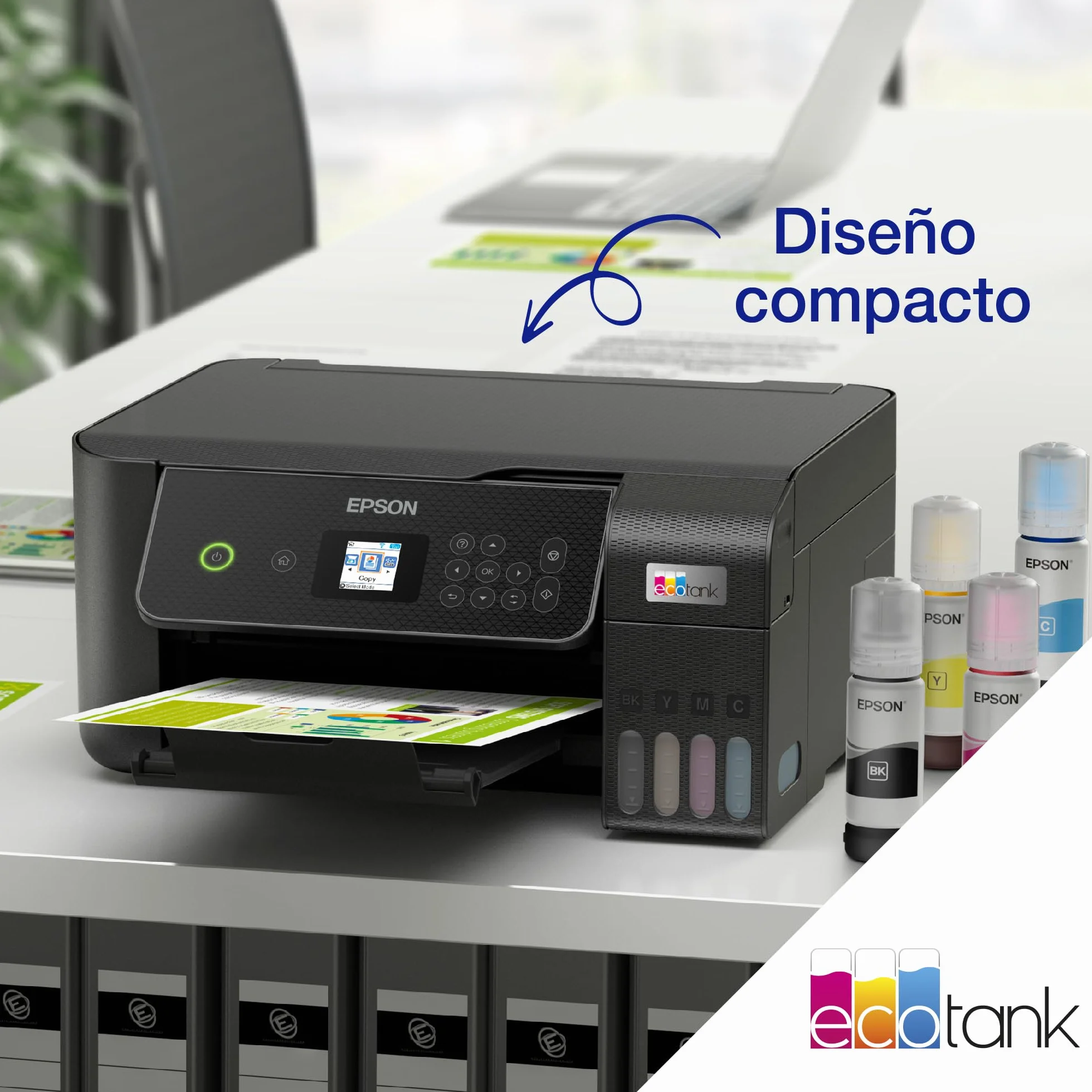 EPSON Ecotank ET-2870 Stampante Multifunzione A4 Wi-Fi
