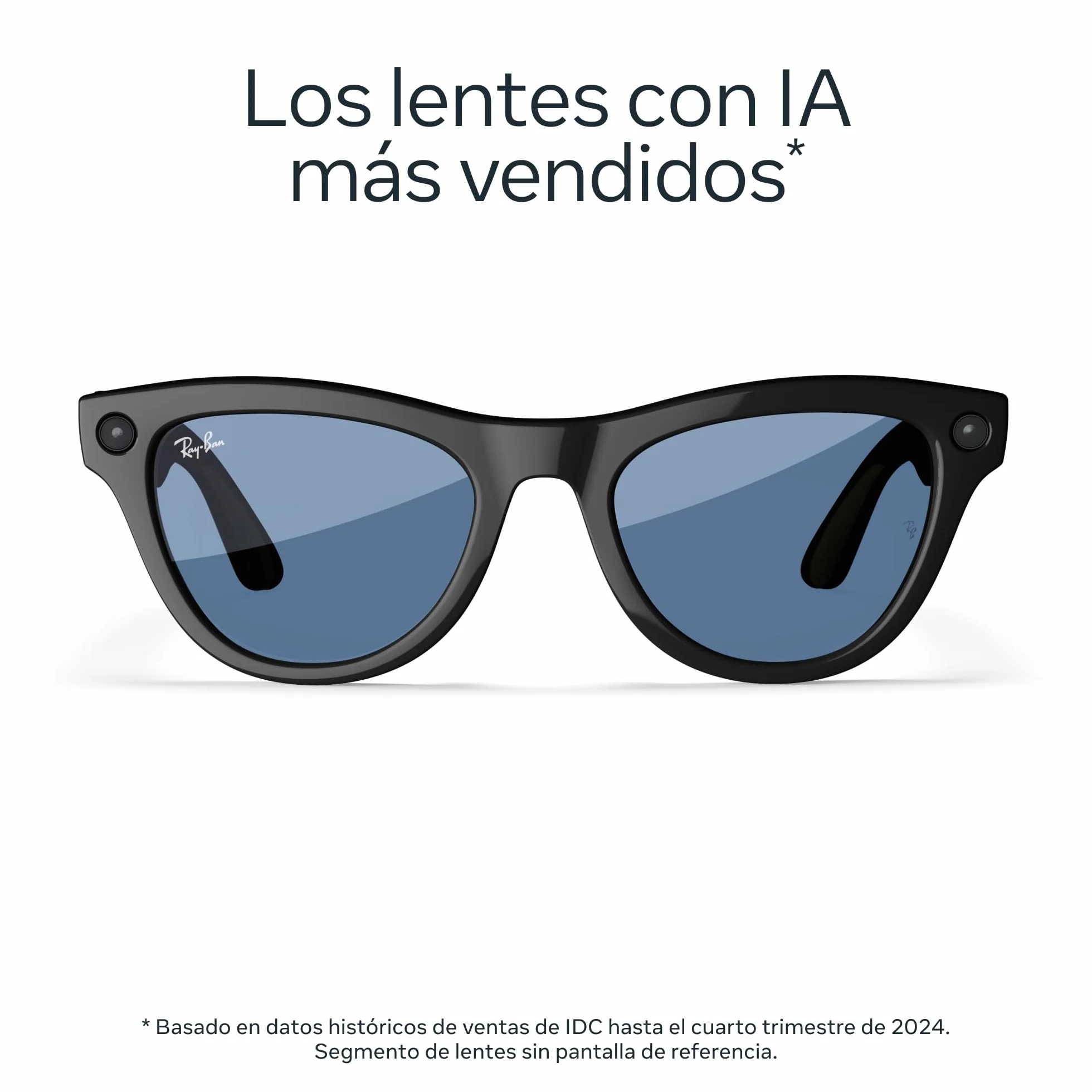 Meta Ray-Ban Wayfarer inteligentne okulary matowy czarny spolaryzowany gradientowy grafit regularne