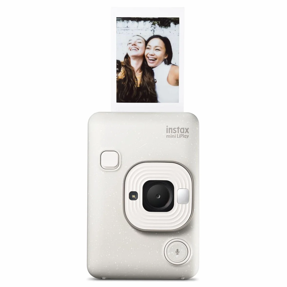 Fujifilm INSTAX mini LiPlay hybrydowy aparat natychmiastowy 2,7 cala LCD USB-C Misty White