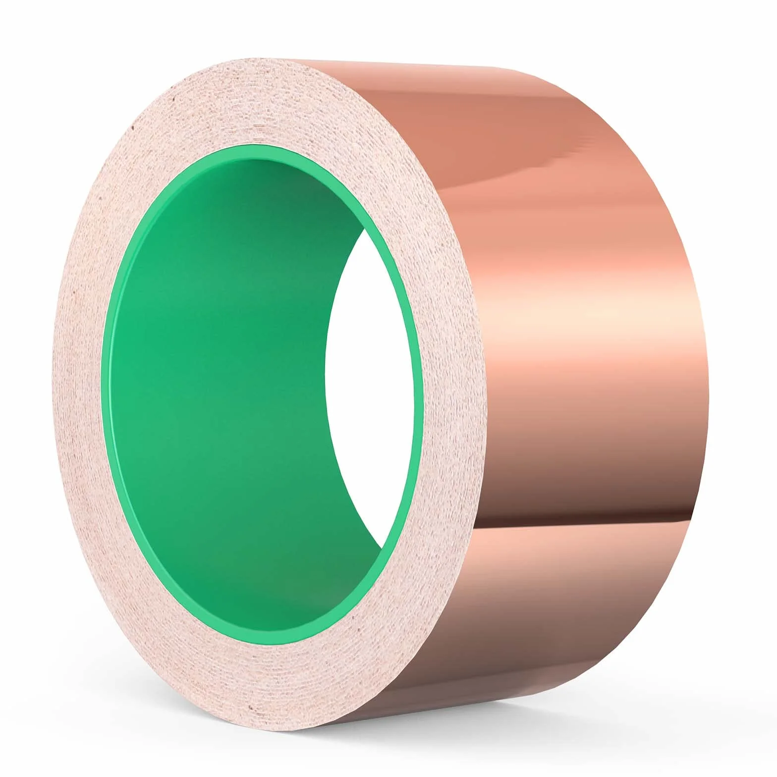 AOKITO Taśma klejąca z folii miedzianej, dwustronna przewodząca taśma z folii miedzianej, EMI Kapton Tape, samoprzylepna taśma ekranująca, taśma przeciw ślimakom ochrona przed ślimakami, taśma