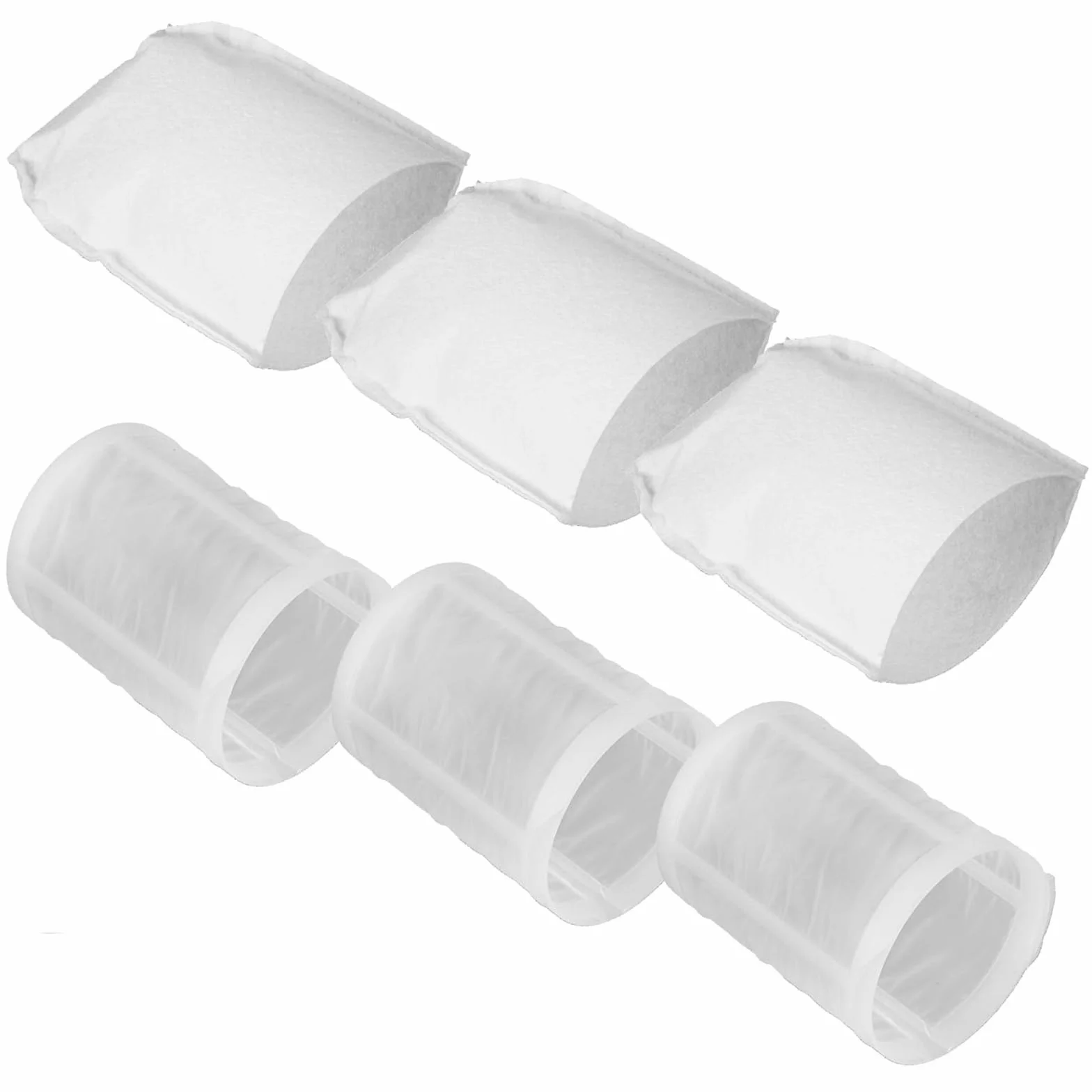 3 sztuki filtrów wstępnych + 3 sztuki filtrów do Makita CL100/CL106/CL180/DCL180 akcesoria do odkurzacza, część filtra wstępnego 451208-3, część filtra 443060-3
