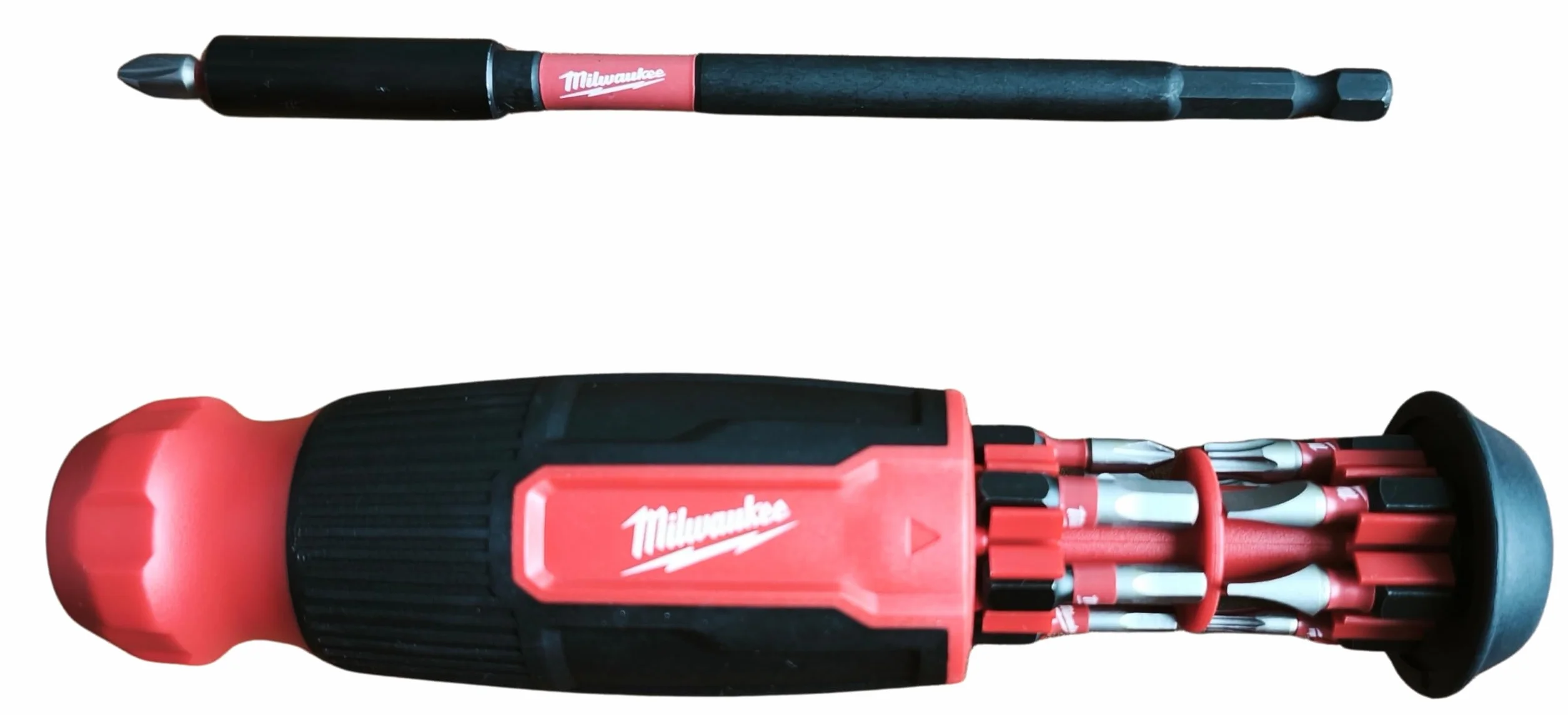Milwaukee Wkrętak Wielobitowy Shockwave 14 w 1, Sześciokątny, Czerwony