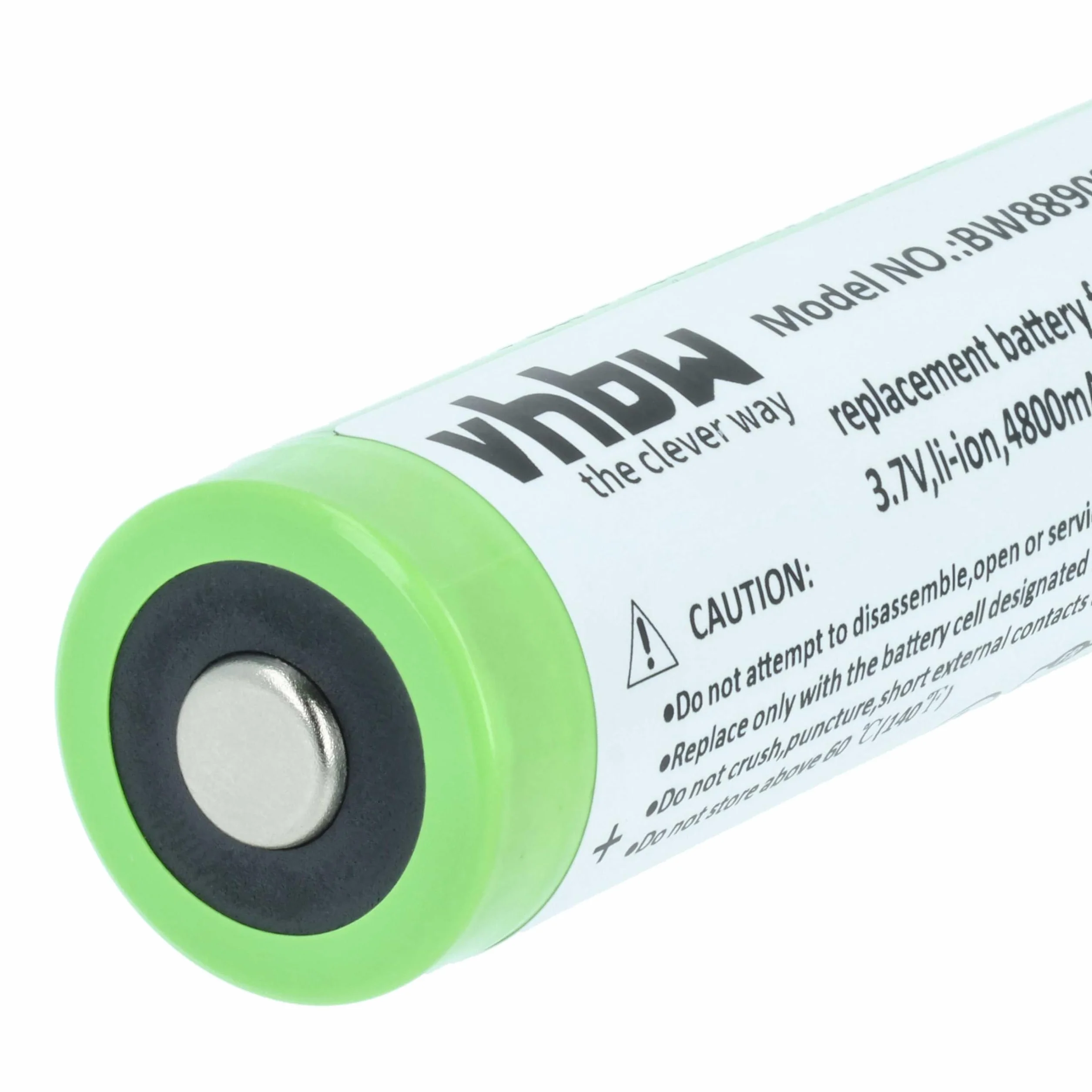 vhbw 3 x akumulator kompatybilny z Olight Seeker 2 Pro, 4 Pro, 3 Pro, 2 latarki czołowe (4,8 Ah, 3,7 V, litowo-jonowy)
