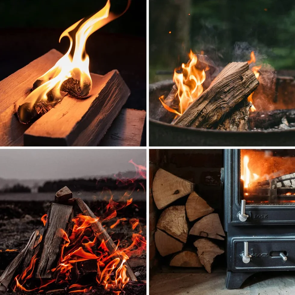 Drewno opałowe, bukowe drewno kominkowe, 33 cm, do pieców i kominków, pieców kominkowych, grilla, palenisk, kłody bukowego drewna opałowego Flameup, ilość: 25 kg