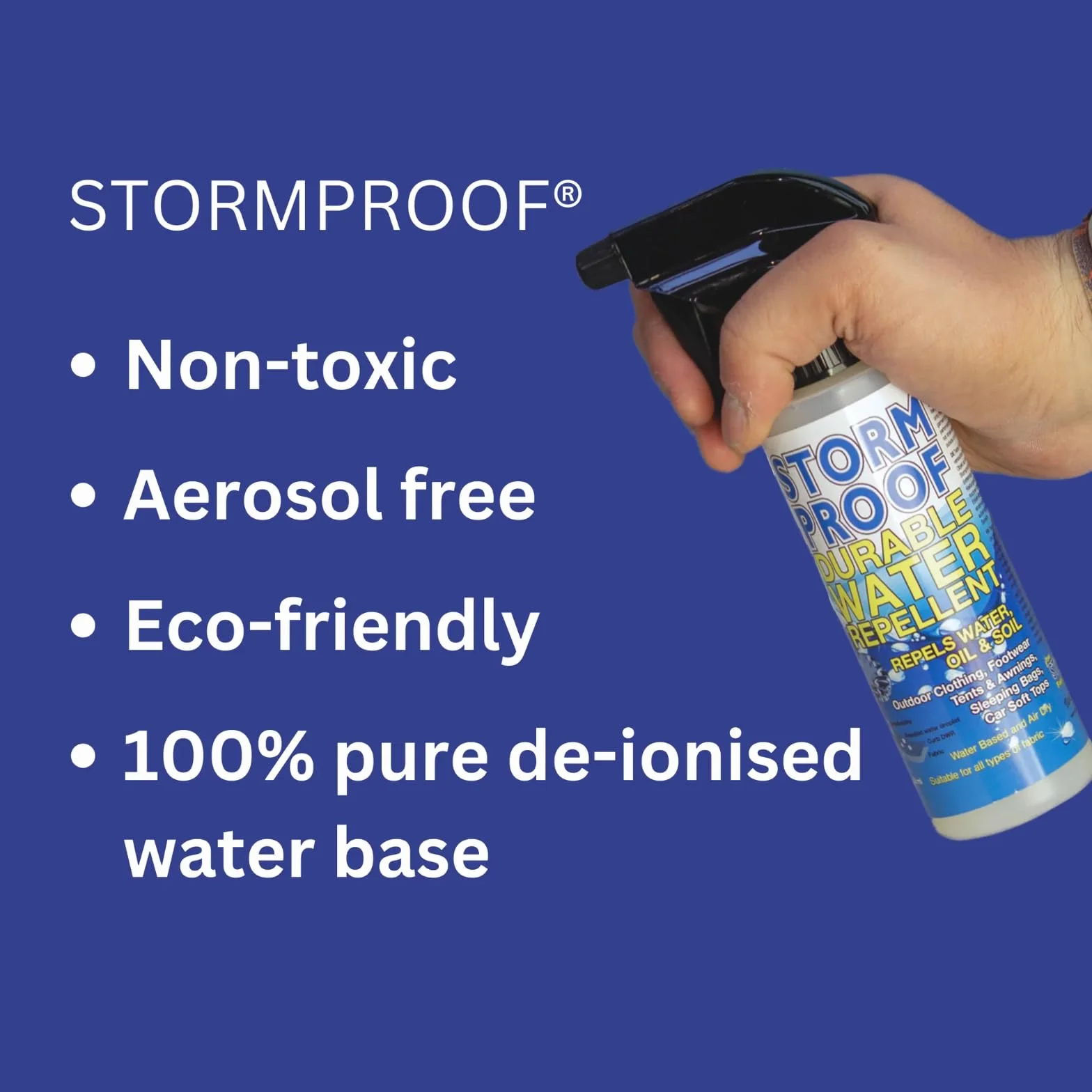 Wodoodporny spray ochronny do mebli - odporny na wodę i plamy do wszystkich mebli wewnętrznych, ogrodowych - tapicerki, dywanów i foteli samochodowych - bezpieczna formuła na bazie wody 250 ml