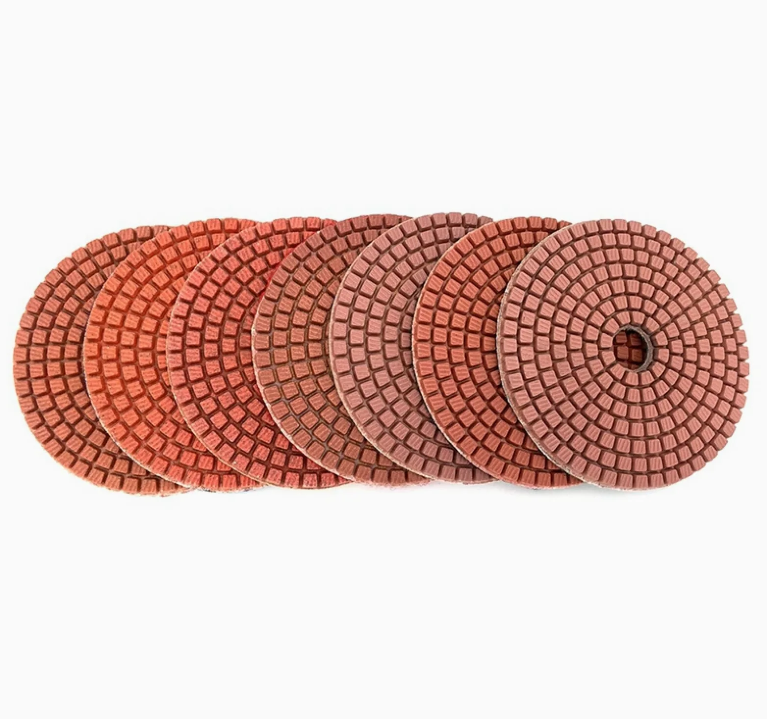 Diamentowe pady polerskie tarcze szlifierskie, 10 szt. 80 mm diamentowe podkładki polerskie 4-calowa mokra podkładka polerska do marmuru diamentowe narzędzia ścierne(200)