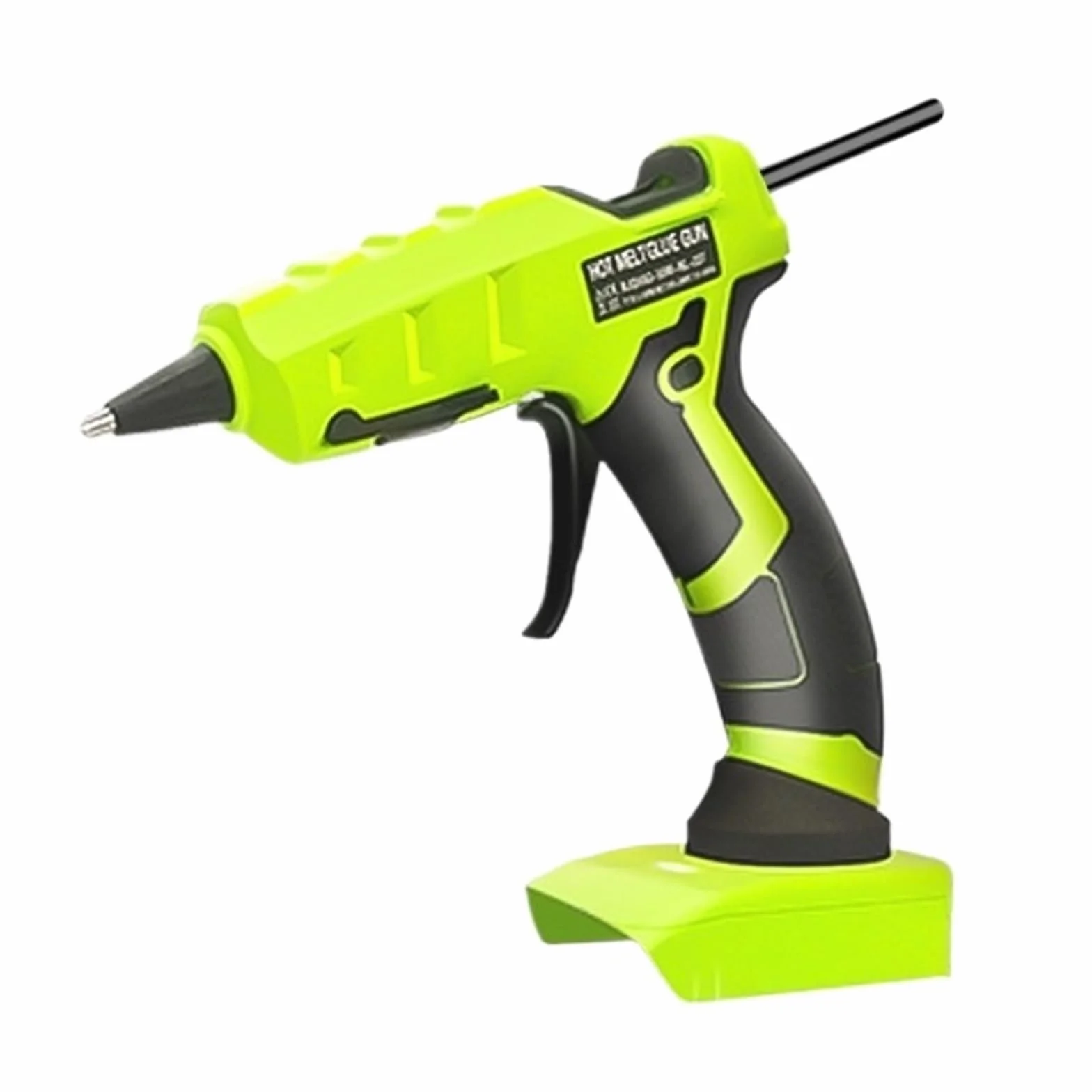 Bezprzewodowy Pistolet Do Klejenia Na Gorąco Z 30 Sztuk 7mm Kleje W Sztyfcie Akumulatora Litowo-jonowego 18V Elektryczne Elektronarzędzie Naprawy Szybkie Nagrzewanie(With 30 Glue Sticks)