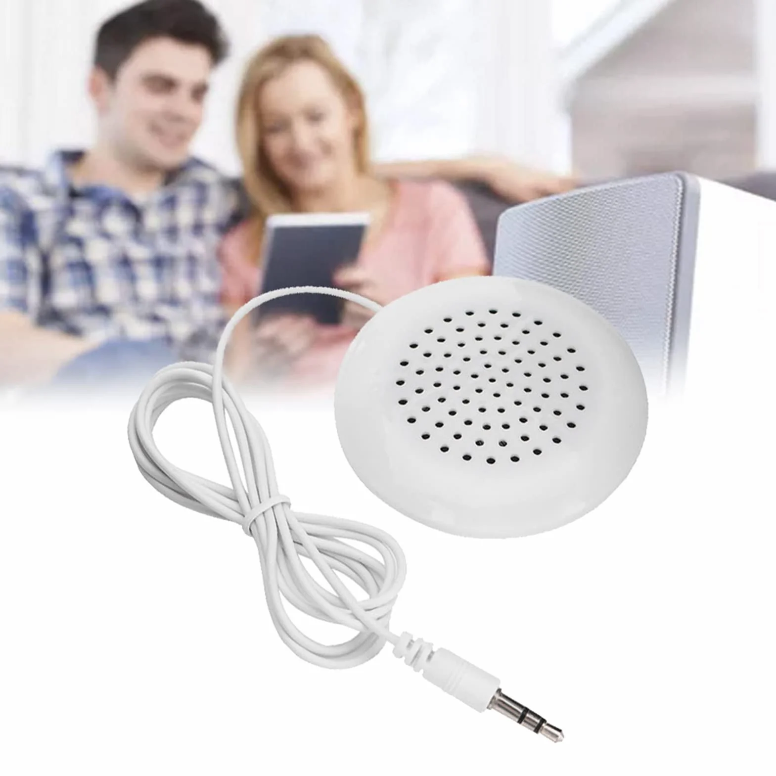 Garsent Mini głośnik 3,5 mm przenośny głośnik pod poduszkę stereo HIFI
