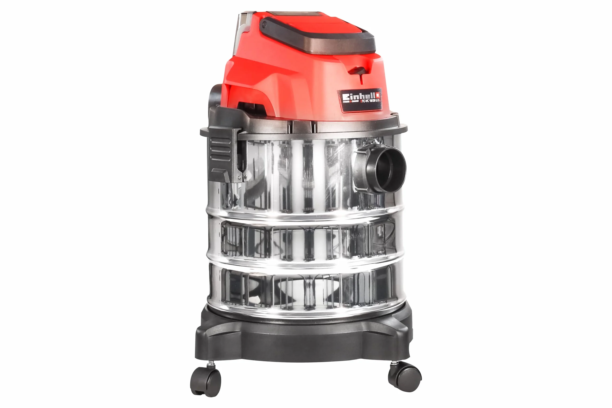 Einhell Akumulatorowy odkurzacz do pracy na mokro/sucho TC-VC 18/20 Li S-Solo Power X-Change (Li-ion, 18V, 20l, ssawka do dywanów, gładkich podłóg, tapicerek, szczelin, bez akumulatora i ładowarki)