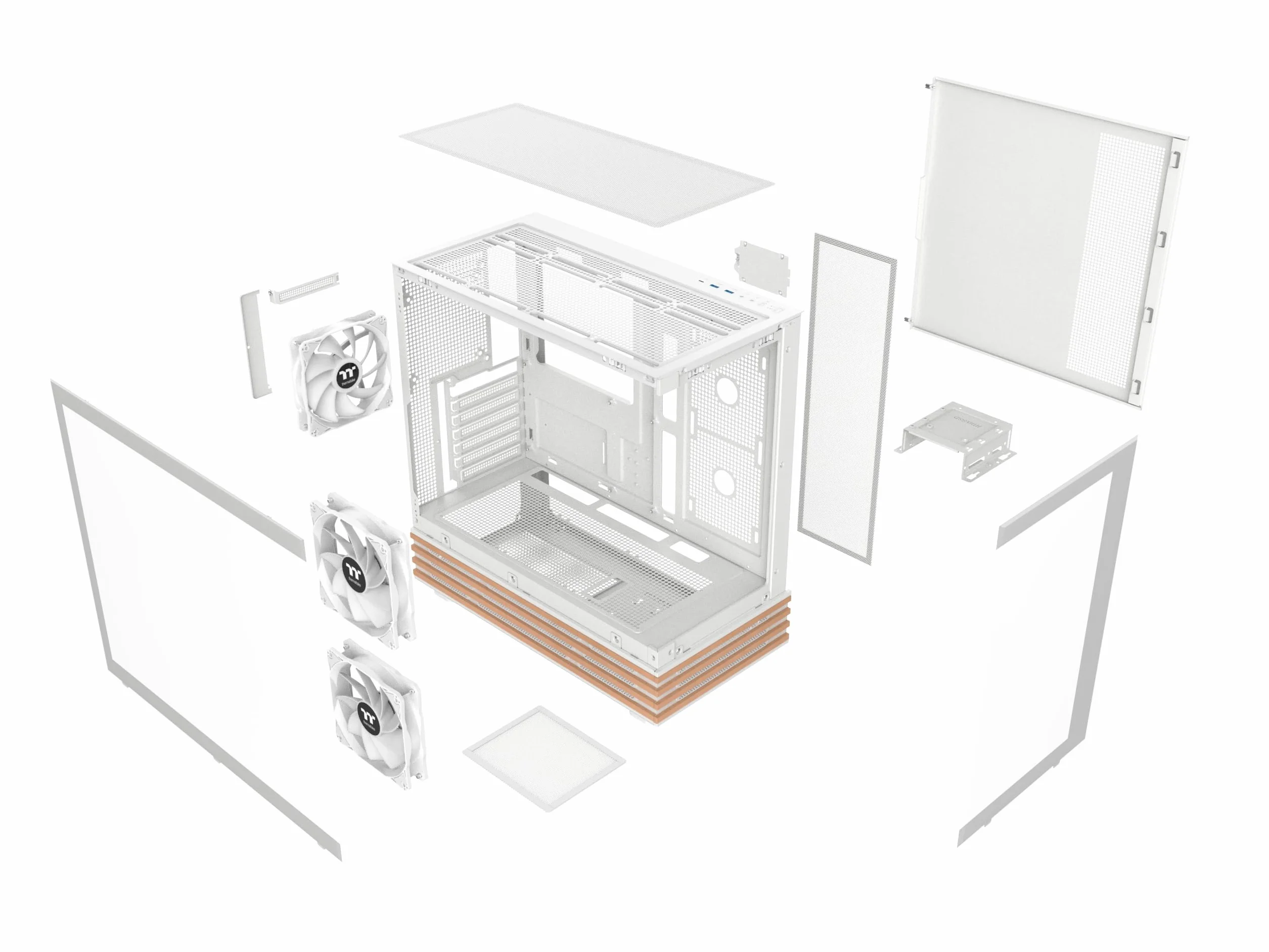 Thermaltake View 270 Plus WS ARGB | Mid Tower Chassis | Snow