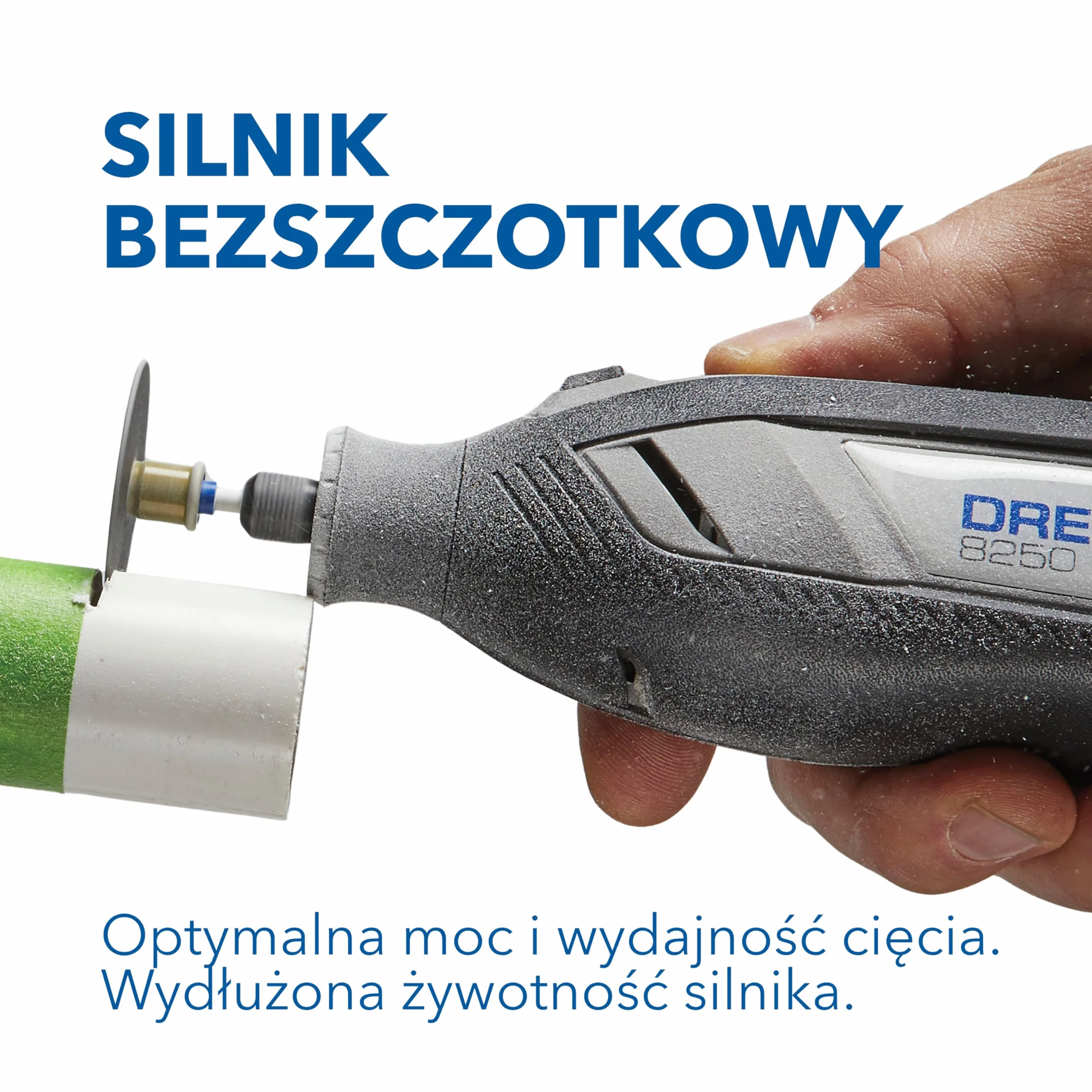 Dremel 8250 12V akumulatorowe narzędzie obrotowe 5.000-30.000 obr/min bezszczotkowy zestaw narzędzi wielofunkcyjnych z miękkim etui, 5 akcesoriami, frezowania, grawerowania, ścinania, napraw/DIY
