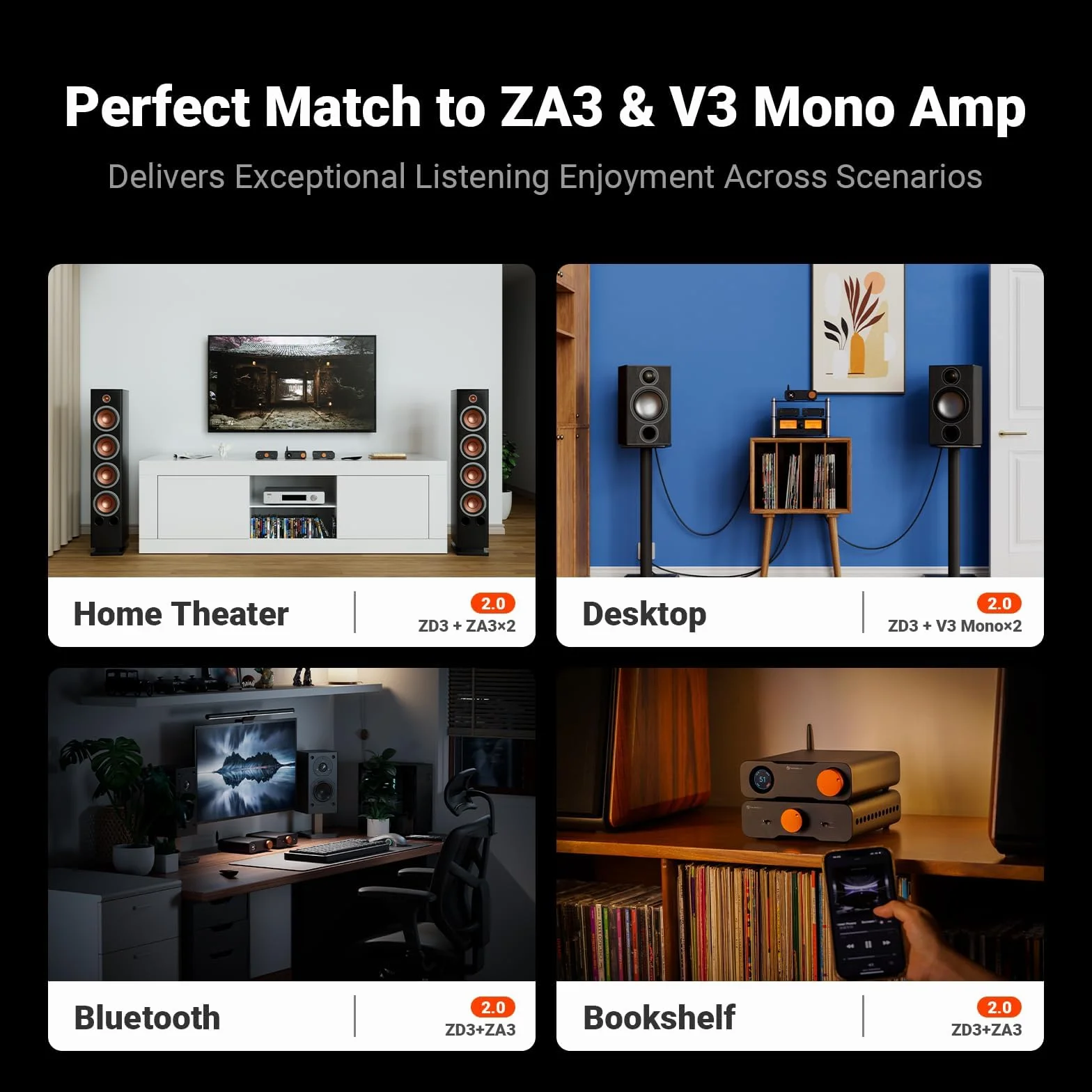 Fosi Audio ZD3 Pulpit Przedwzmacniacz DAC ES9039Q2M Zbalansowany Przetwornik Cyfrowo-Analogowy