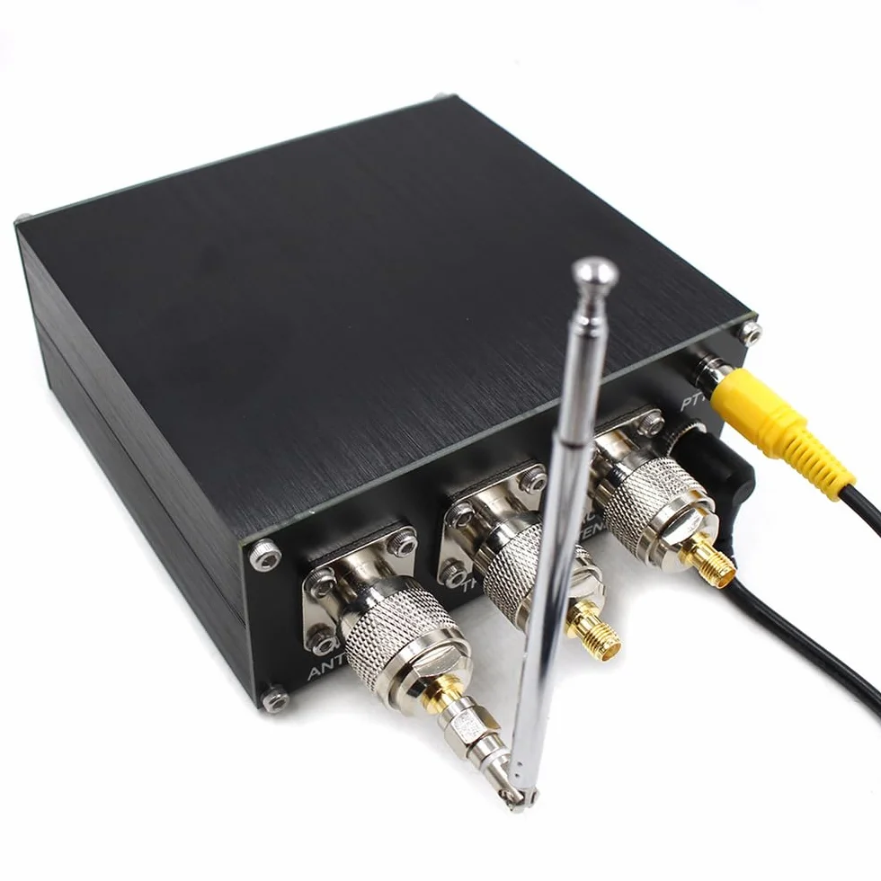 Eliminator QRM Phase X Control PTT 1-30 Band HF zintegrowany ze stopu aluminium
