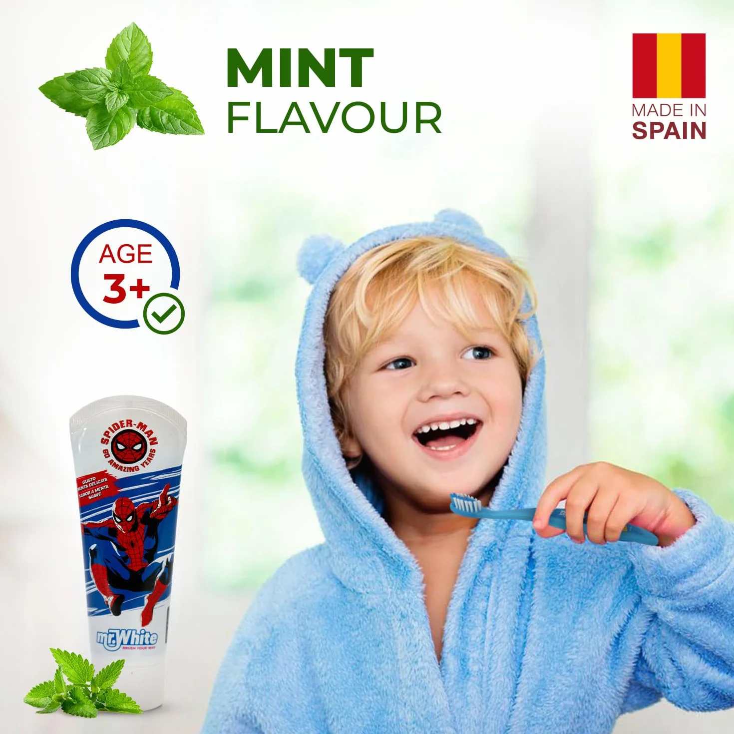 Mr White Jr Spider-Man pasta do zębów
